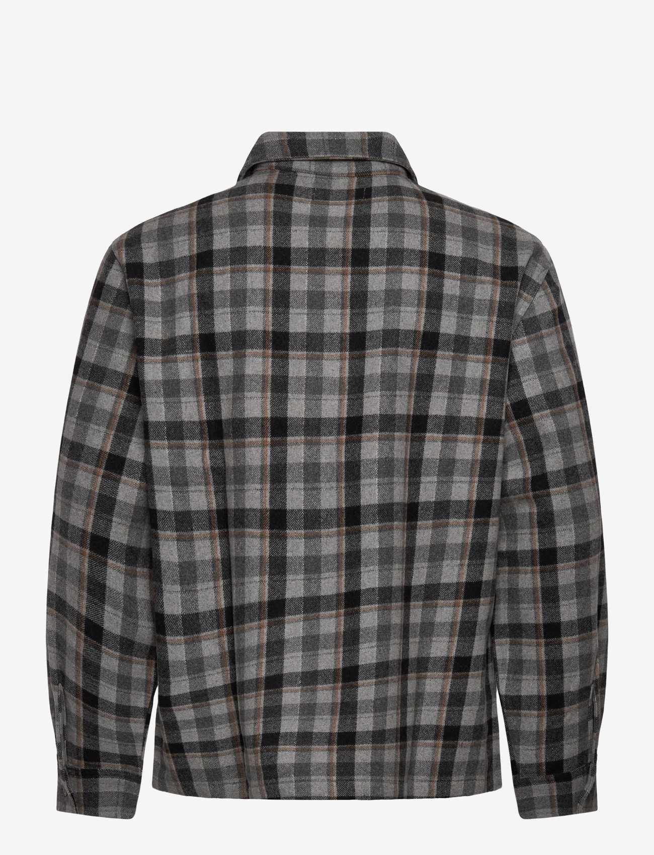 Stan Ray - ZIP SHIRT - herbstjacken - charcoal plaid - 1