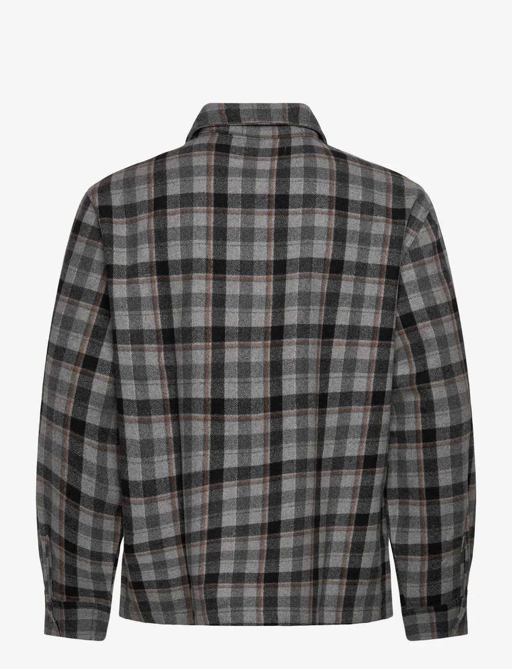 Stan Ray - ZIP SHIRT - light jackets - charcoal plaid - 1