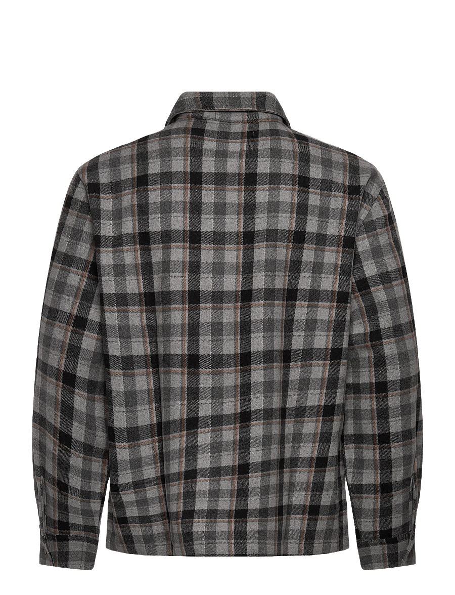 Stan Ray - ZIP SHIRT - vestes de printemps - charcoal plaid - 1