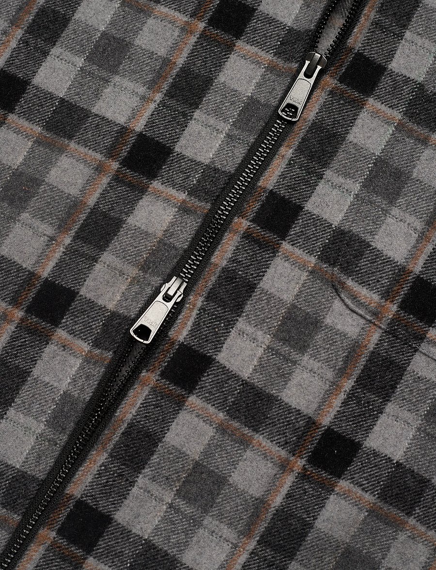Stan Ray - ZIP SHIRT - vestes de printemps - charcoal plaid - 3