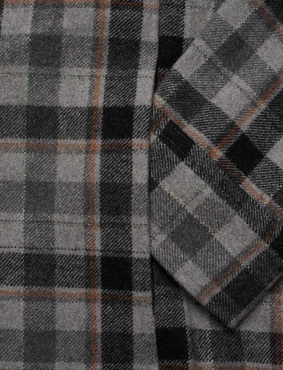 Stan Ray - ZIP SHIRT - vestes de printemps - charcoal plaid - 4