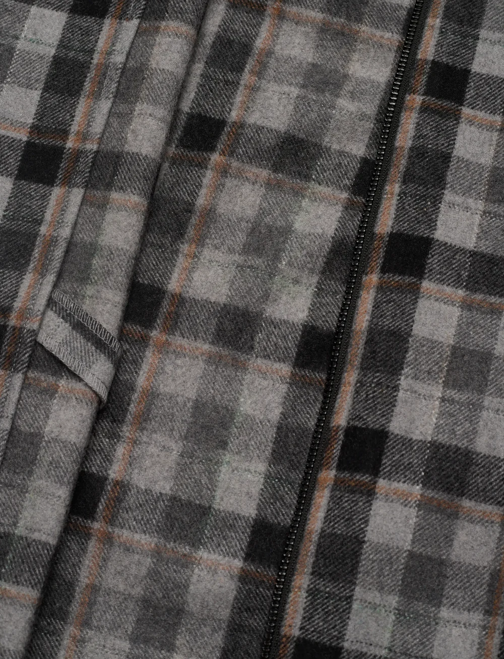 Stan Ray - ZIP SHIRT - light jackets - charcoal plaid - 5