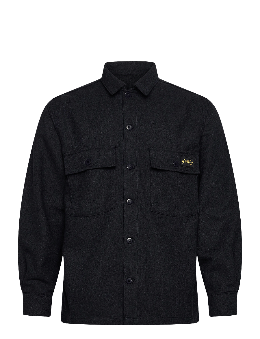 Stan Ray - CPO SHIRT - frühlingsjacken - navy heather - 0