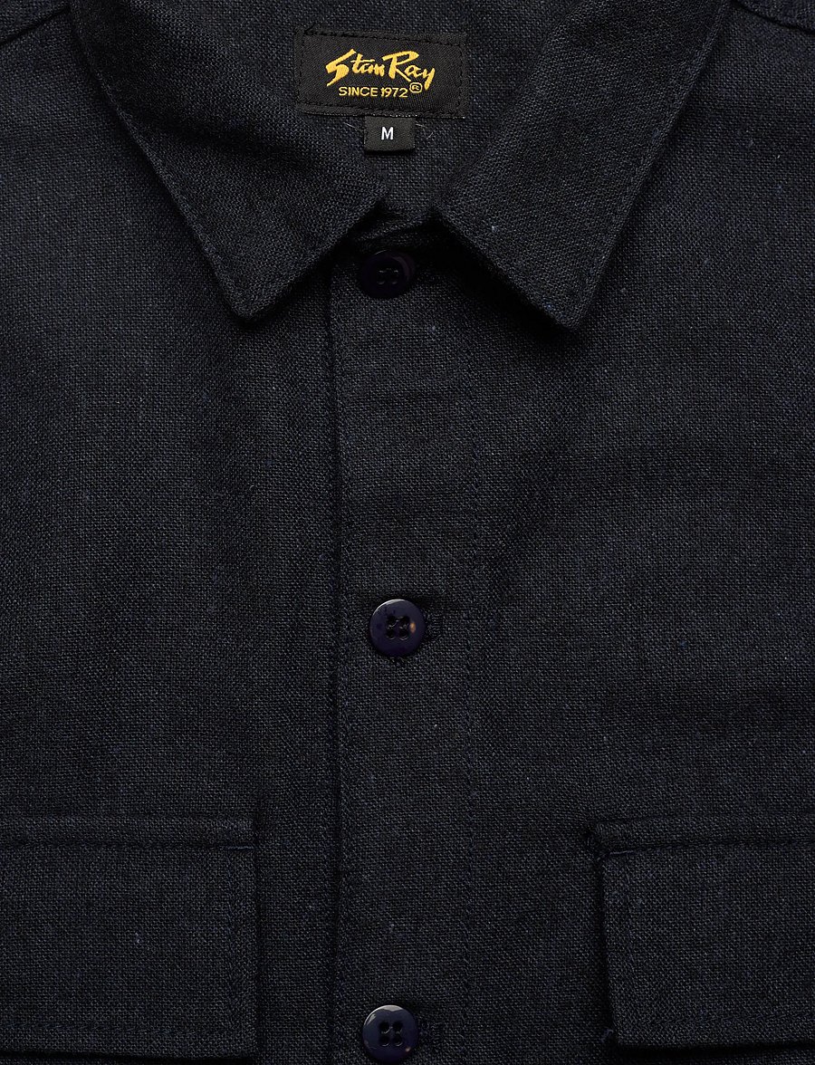 Stan Ray - CPO SHIRT - frühlingsjacken - navy heather - 2