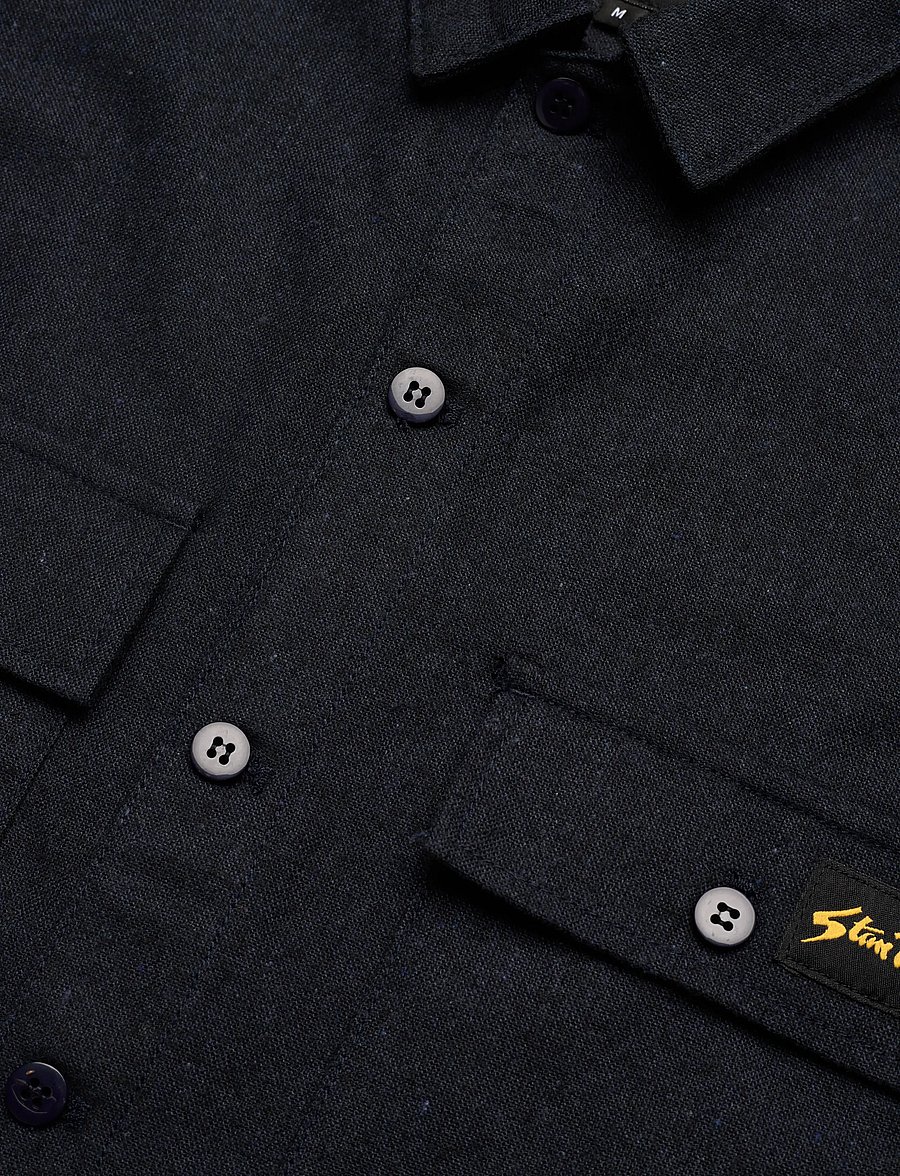 Stan Ray - CPO SHIRT - frühlingsjacken - navy heather - 3