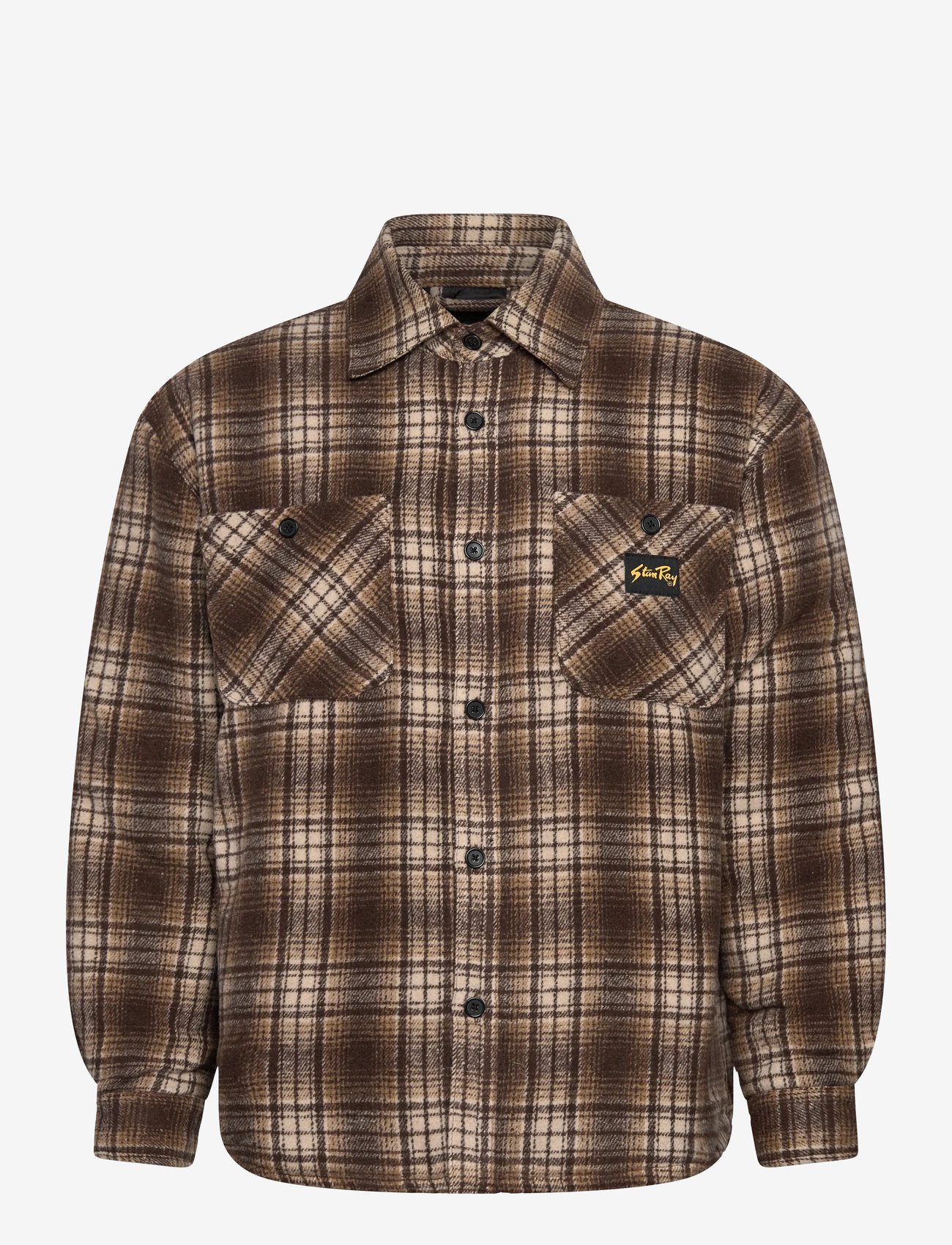 Stan Ray - QUILTED PLAID OVERSHIRT - nach anlass kaufen - brown - 0