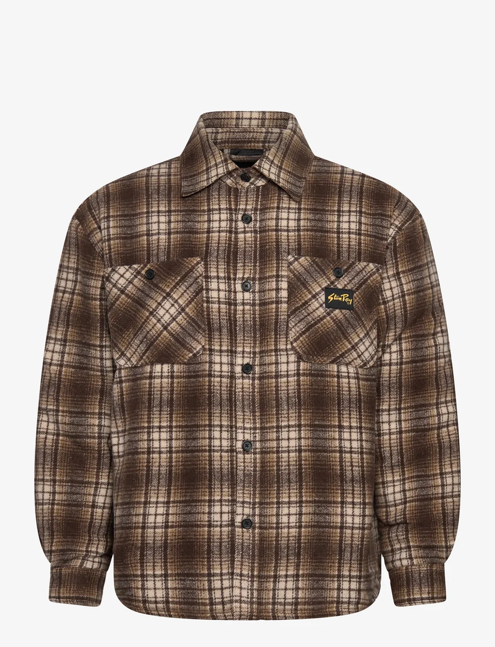 Stan Ray - QUILTED PLAID OVERSHIRT - osta olukorra järgi - brown - 0