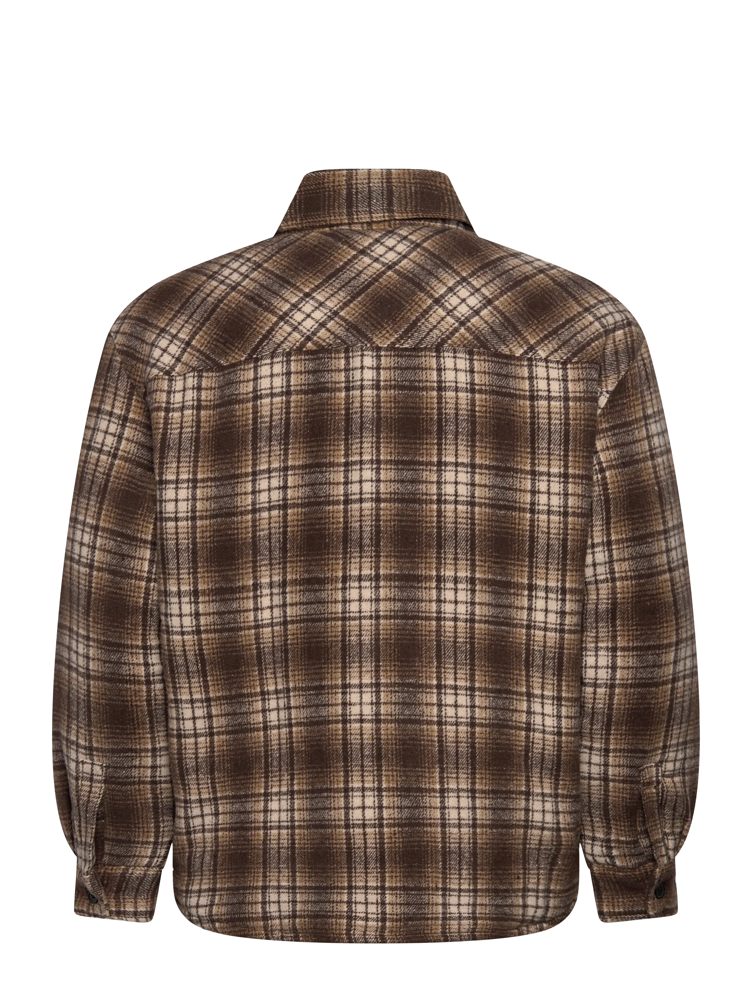 Stan Ray - QUILTED PLAID OVERSHIRT - mehed - brown - 1