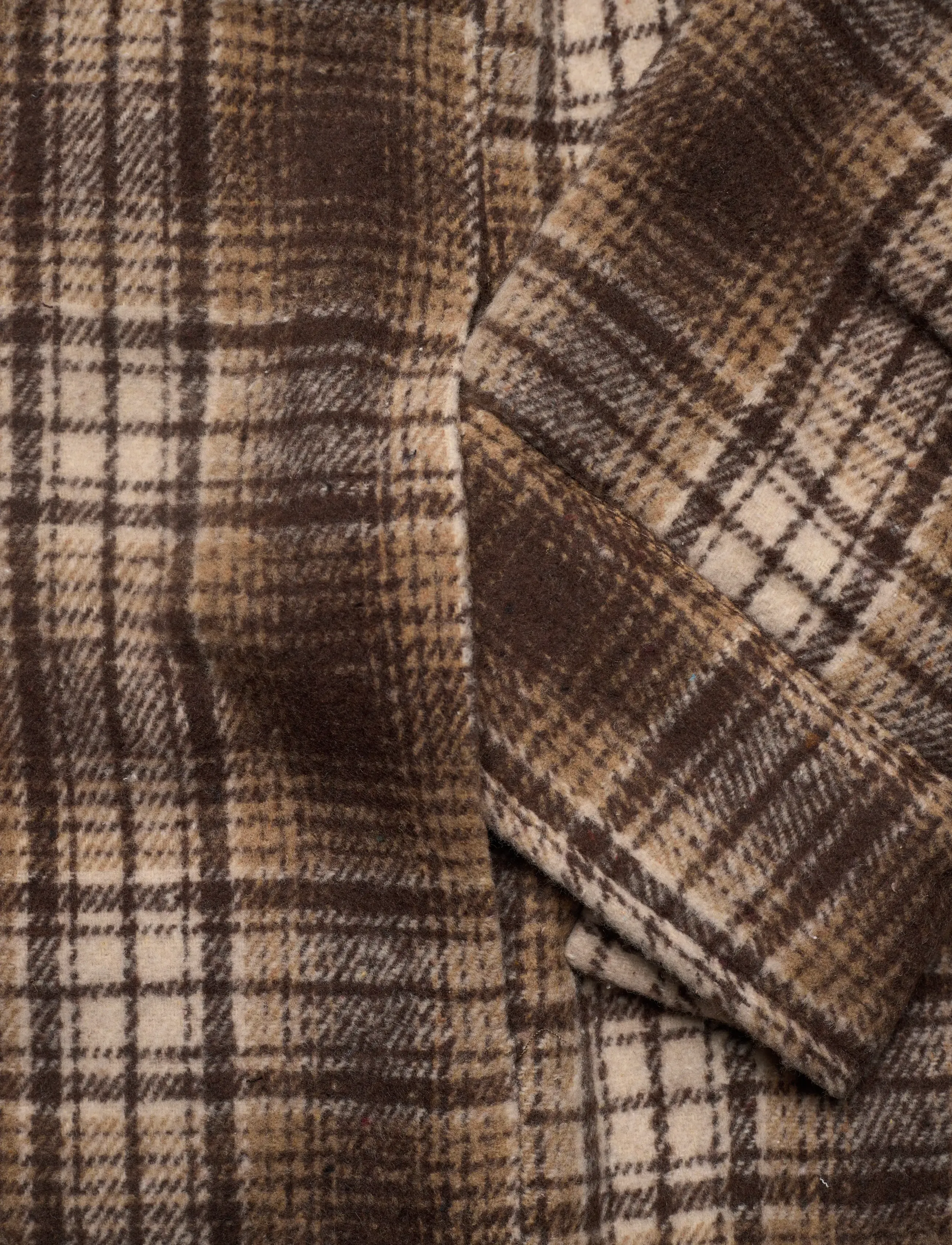 Stan Ray - QUILTED PLAID OVERSHIRT - mehed - brown - 3