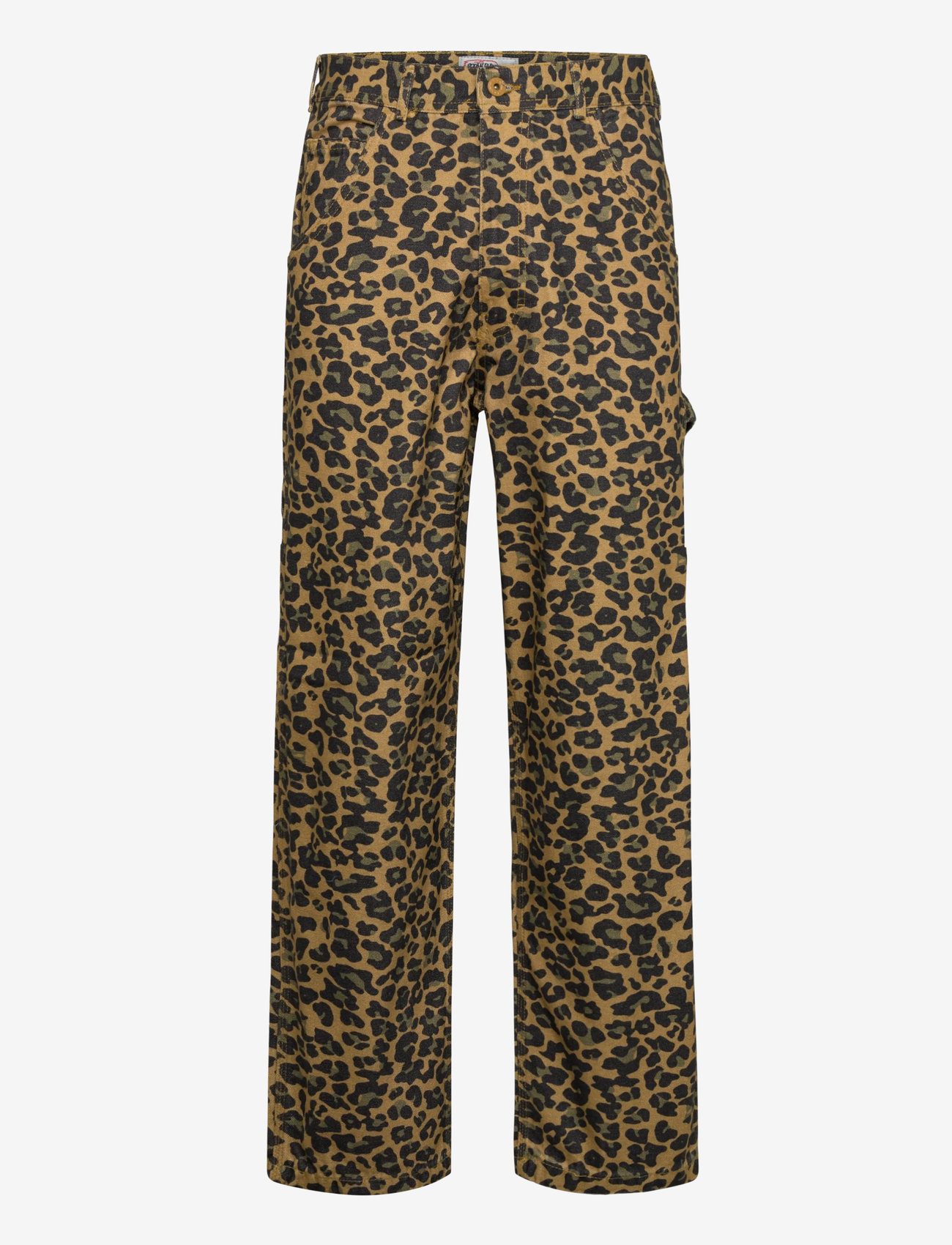 Stan Ray - OG PAINTER PANT - cargo püksid - washed leopard camo duck - 0