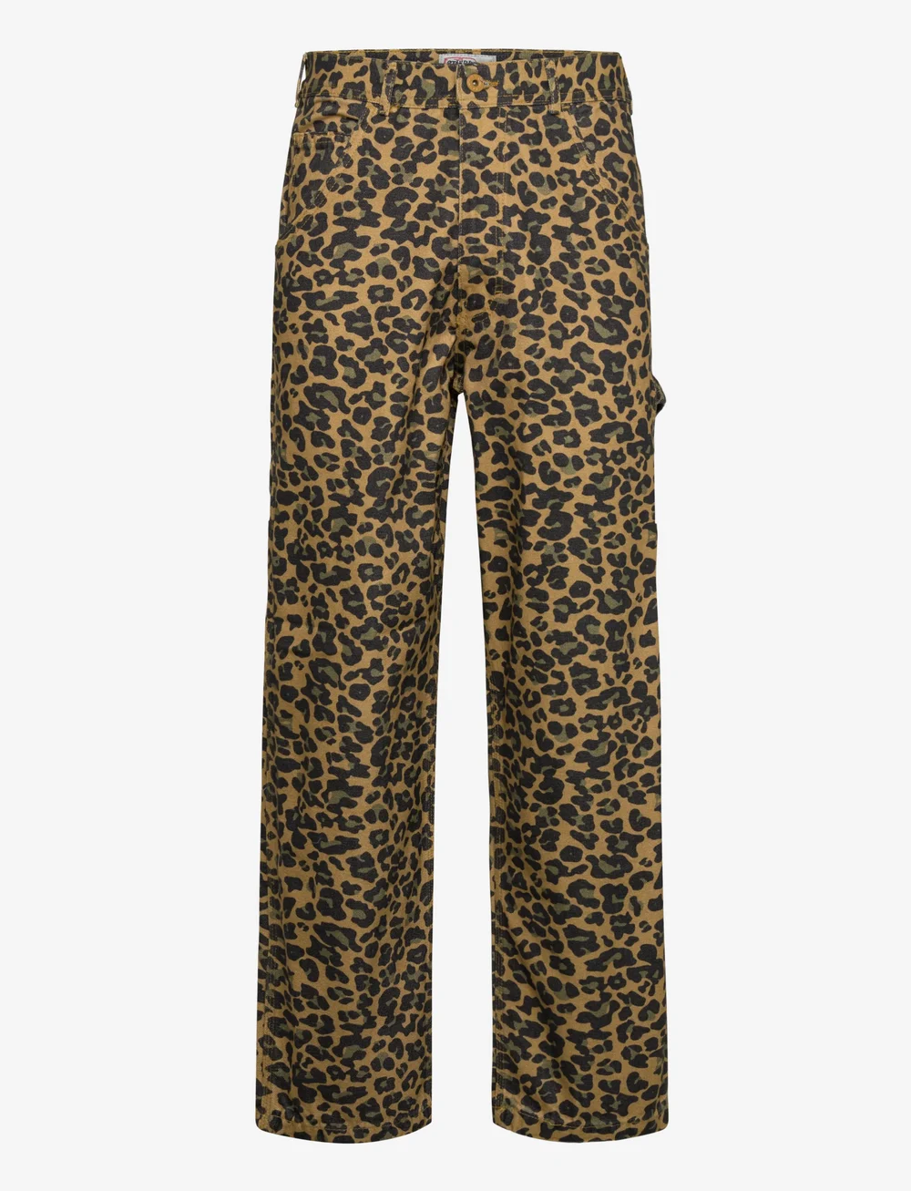 Stan Ray - OG PAINTER PANT - kargopüksid - washed leopard camo duck - 0