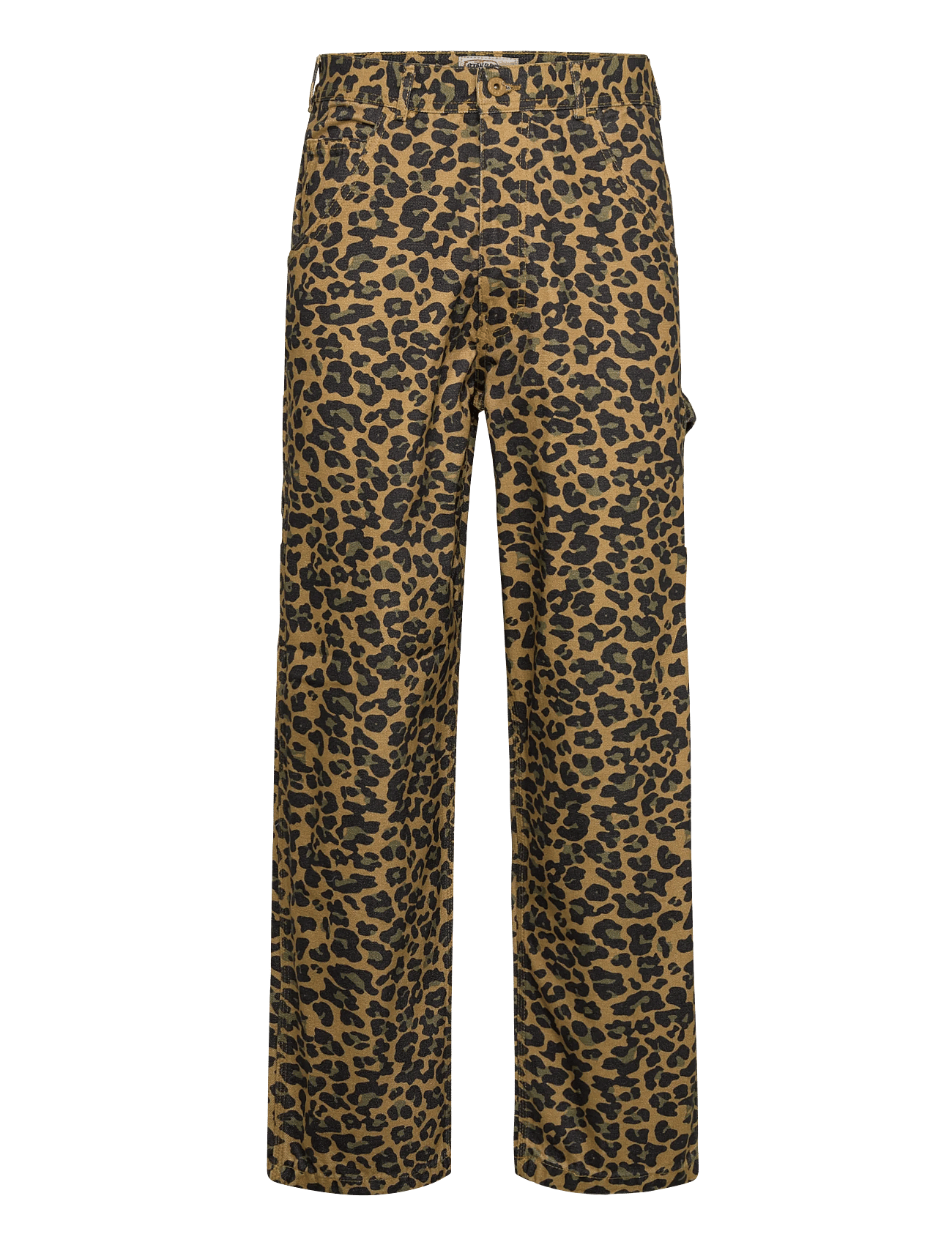OG PAINTER PANT - WASHED LEOPARD CAMO DUCK