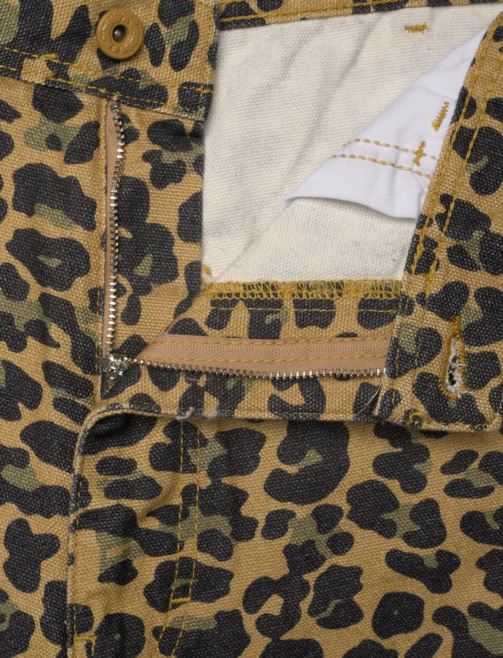 Stan Ray - OG PAINTER PANT - kargopüksid - washed leopard camo duck - 3