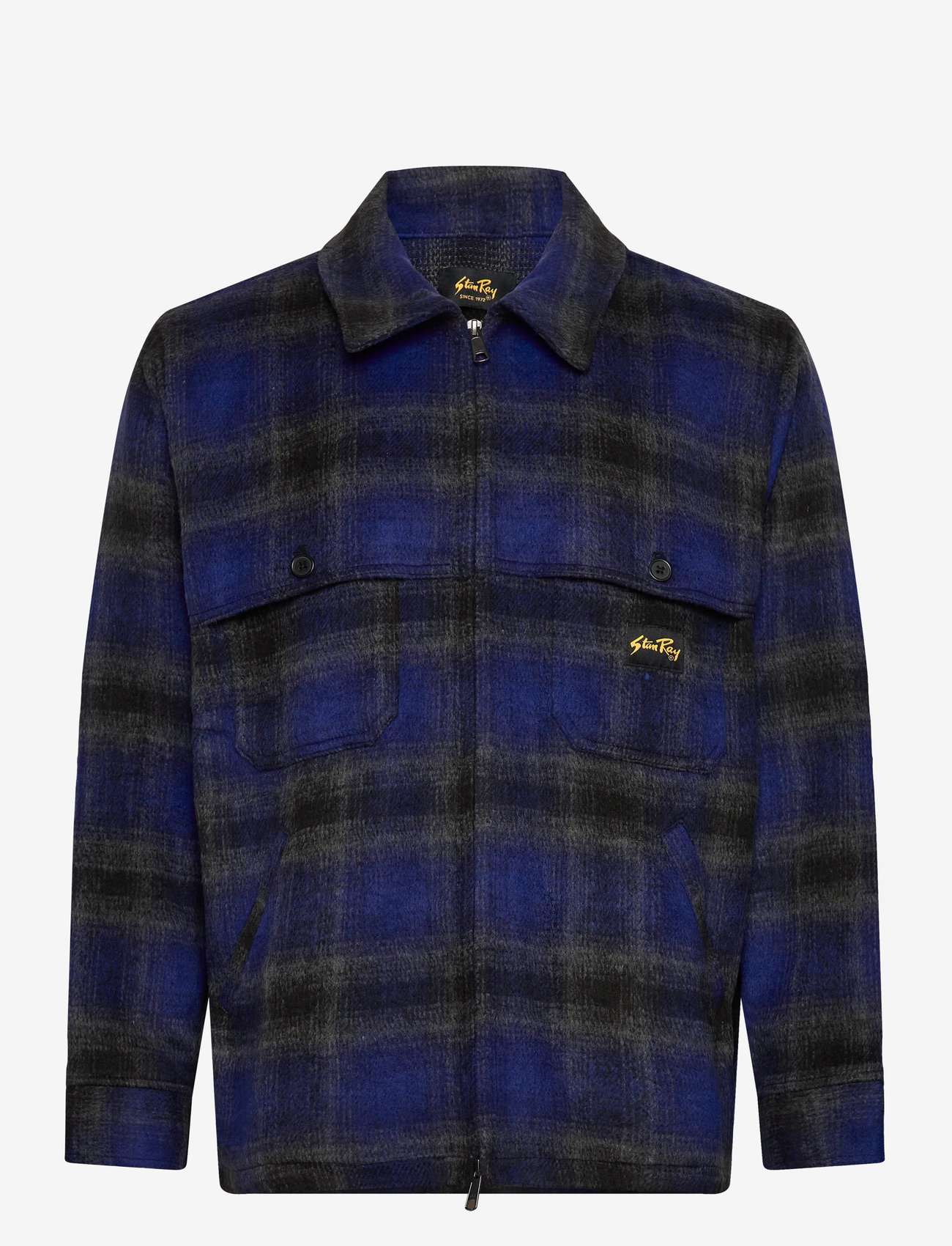 Stan Ray - MACKINAW JACKET - wolljacken - navy plaid - 0