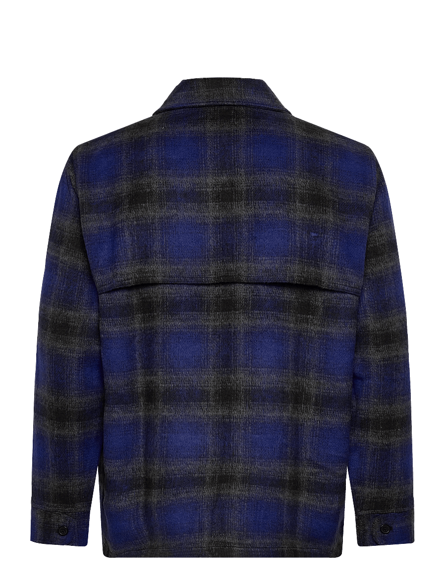 Stan Ray - MACKINAW JACKET - Überhemden - navy plaid - 1