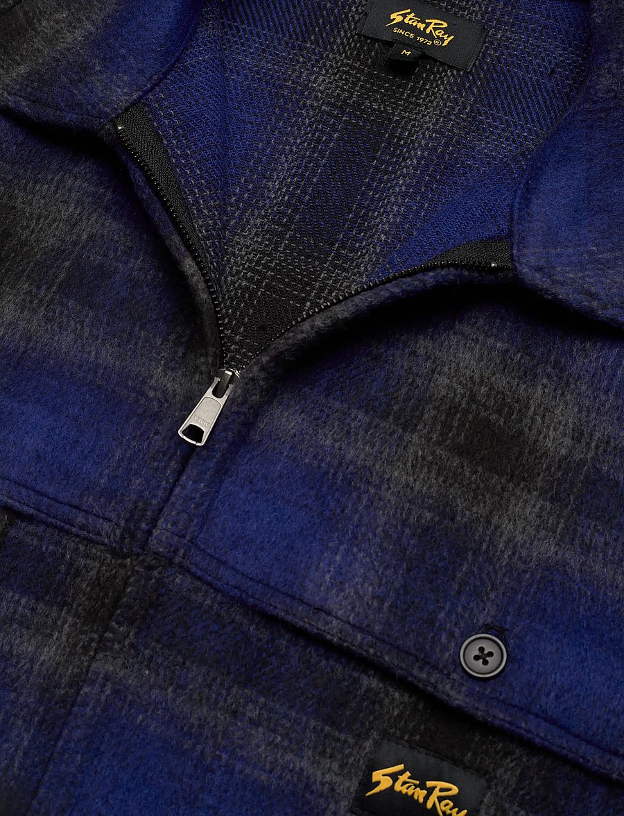 Stan Ray - MACKINAW JACKET - Überhemden - navy plaid - 2
