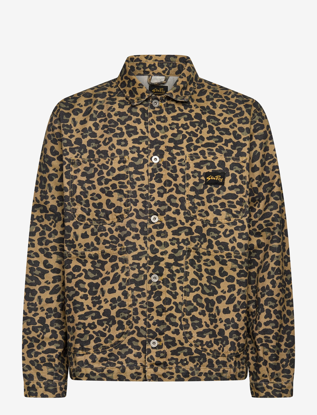 Stan Ray - COVERALL JACKET - vårjackor - washed leopard camo duck - 0