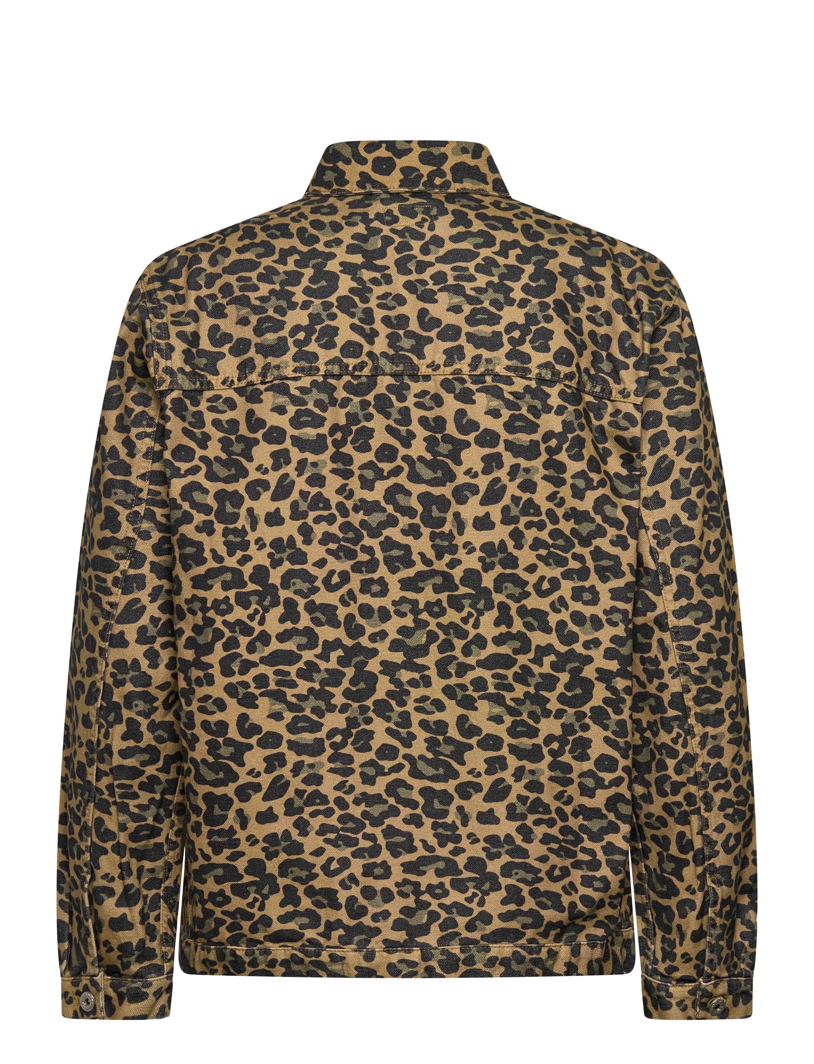 Stan Ray - COVERALL JACKET - ofodrade jeansjackor - washed leopard camo duck - 1
