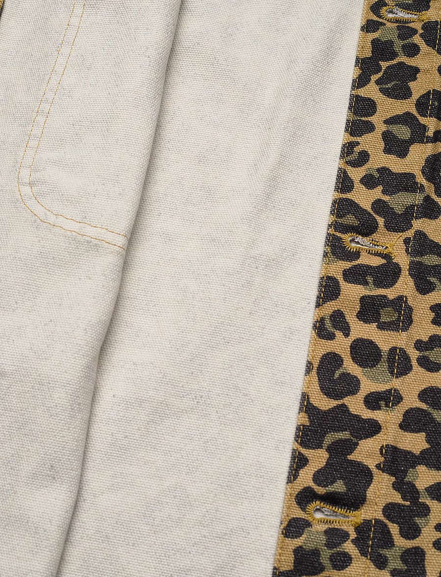 Stan Ray - COVERALL JACKET - voodrita teksatagid - washed leopard camo duck - 4