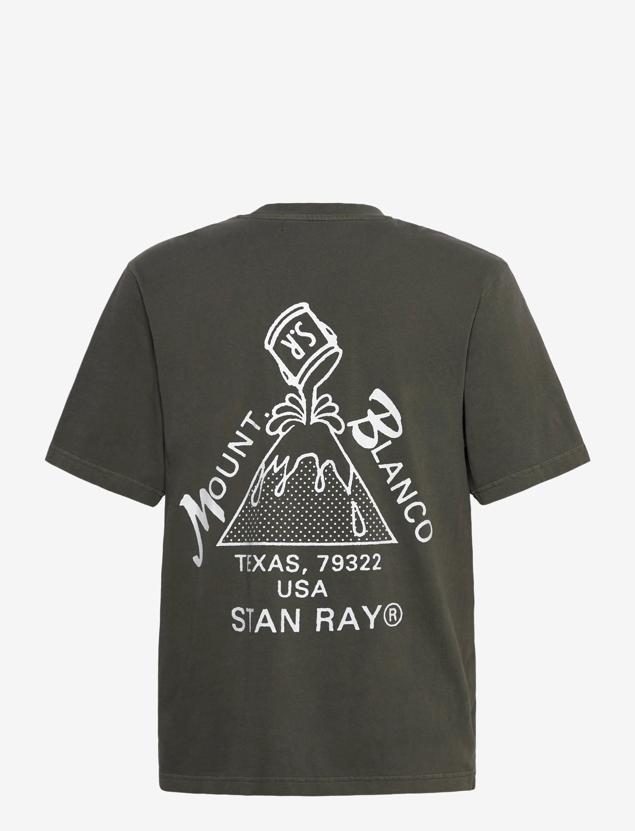 Stan Ray - MOUNT BLANCO TEE - washed black - 1