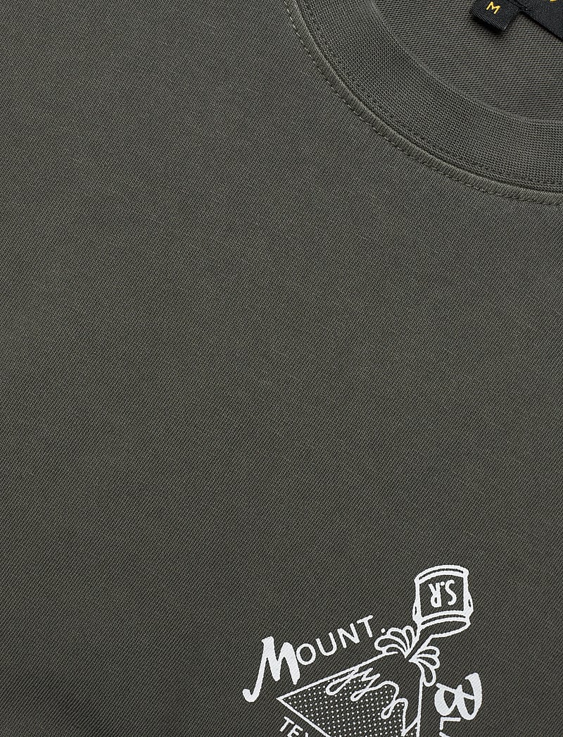 Stan Ray - MOUNT BLANCO TEE - washed black - 2