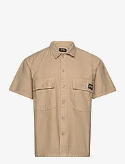Stan Ray - CPO SHORT SLEEVE - basic skjortor - khaki sateen - 0
