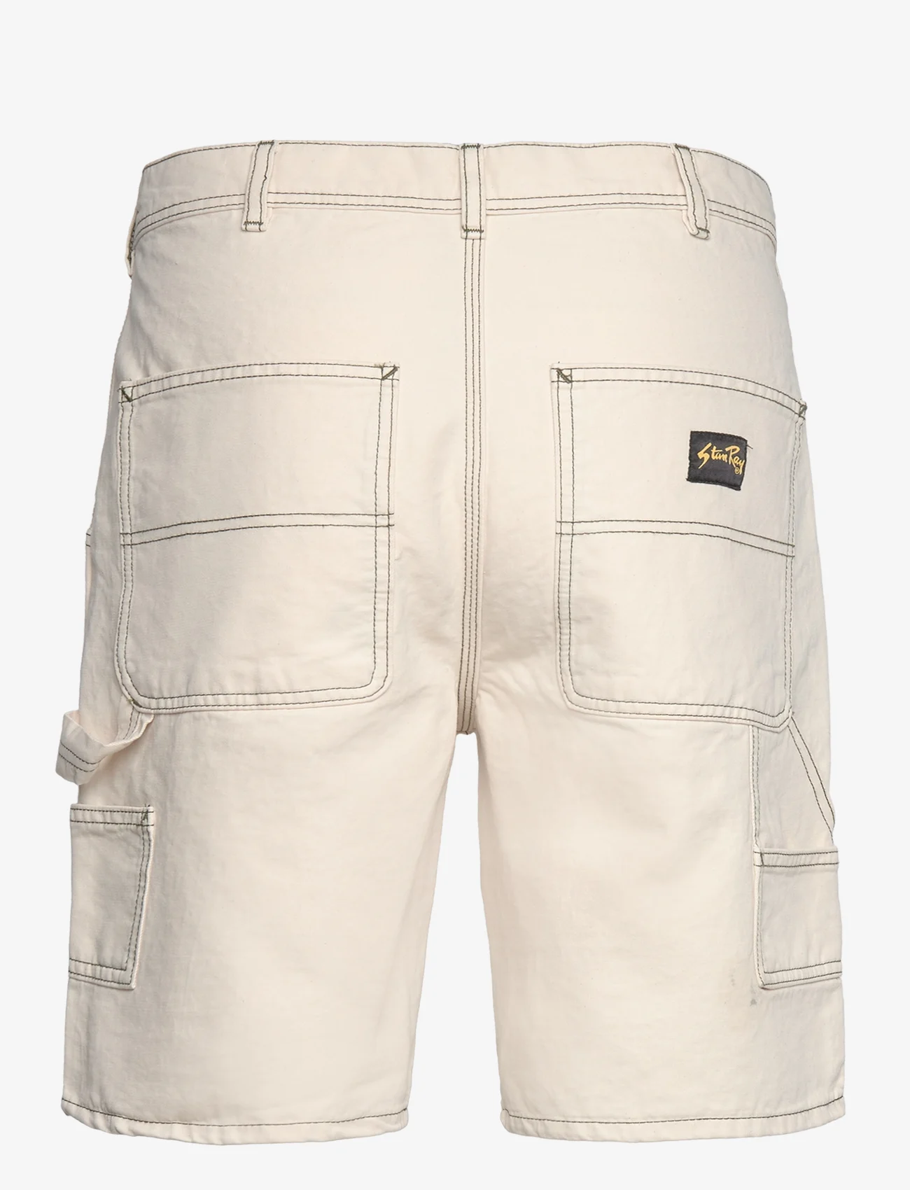 Stan Ray - BIG JOB SHORT - cargo shorts - natural twill - 1