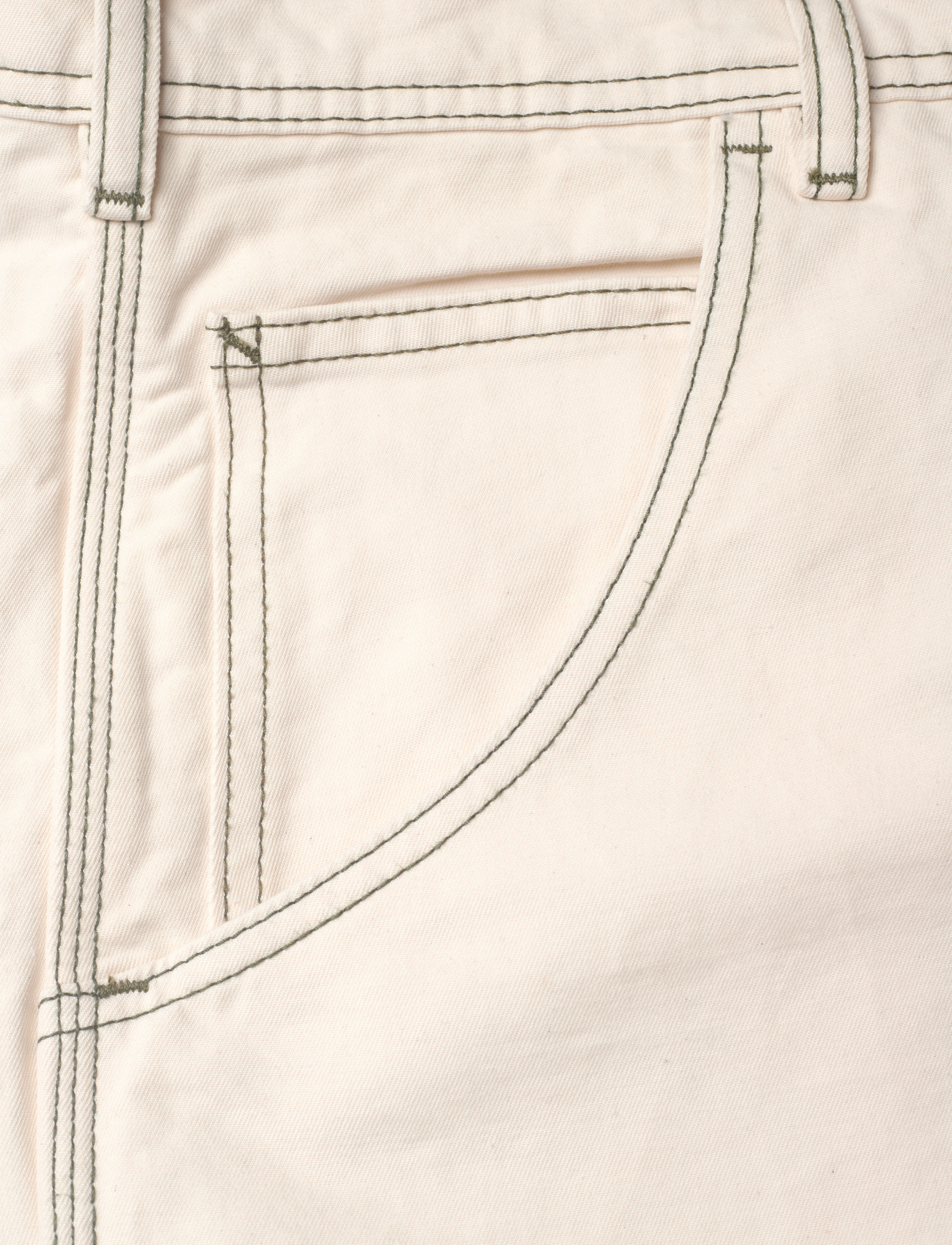 Stan Ray - BIG JOB SHORT - män - natural twill - 2
