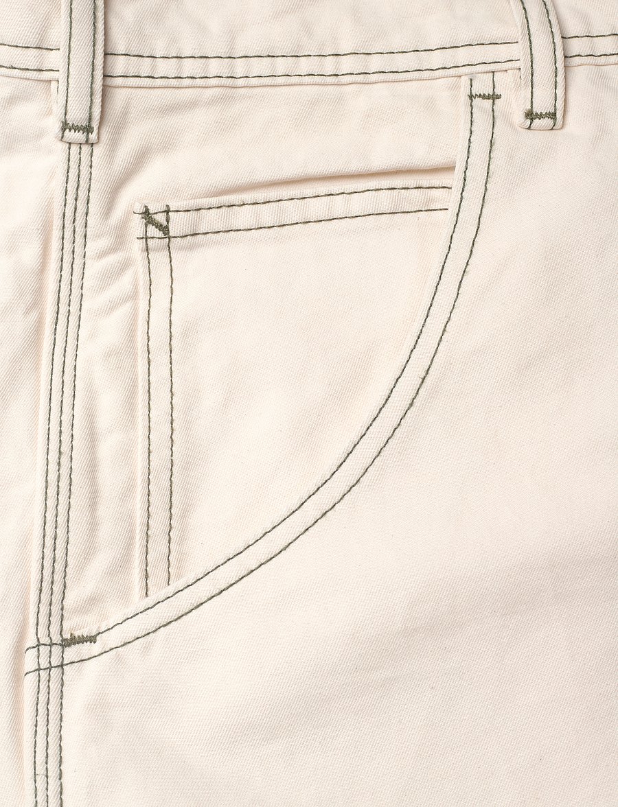 Stan Ray - BIG JOB SHORT - cargo shorts - natural twill - 2