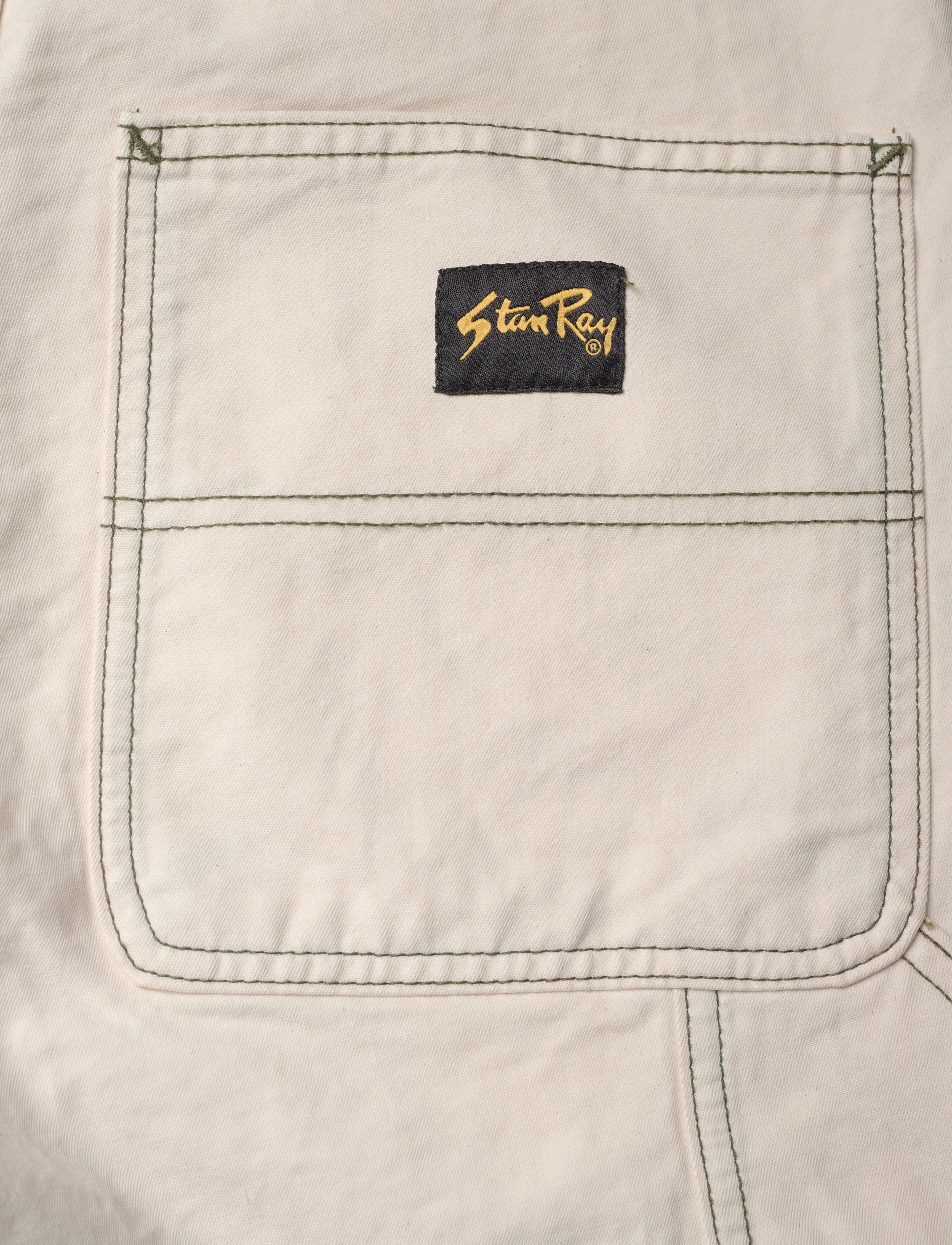 Stan Ray - BIG JOB SHORT - män - natural twill - 4