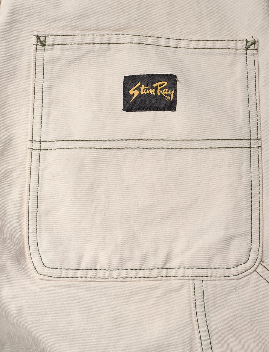 Stan Ray - BIG JOB SHORT - cargo shorts - natural twill - 4