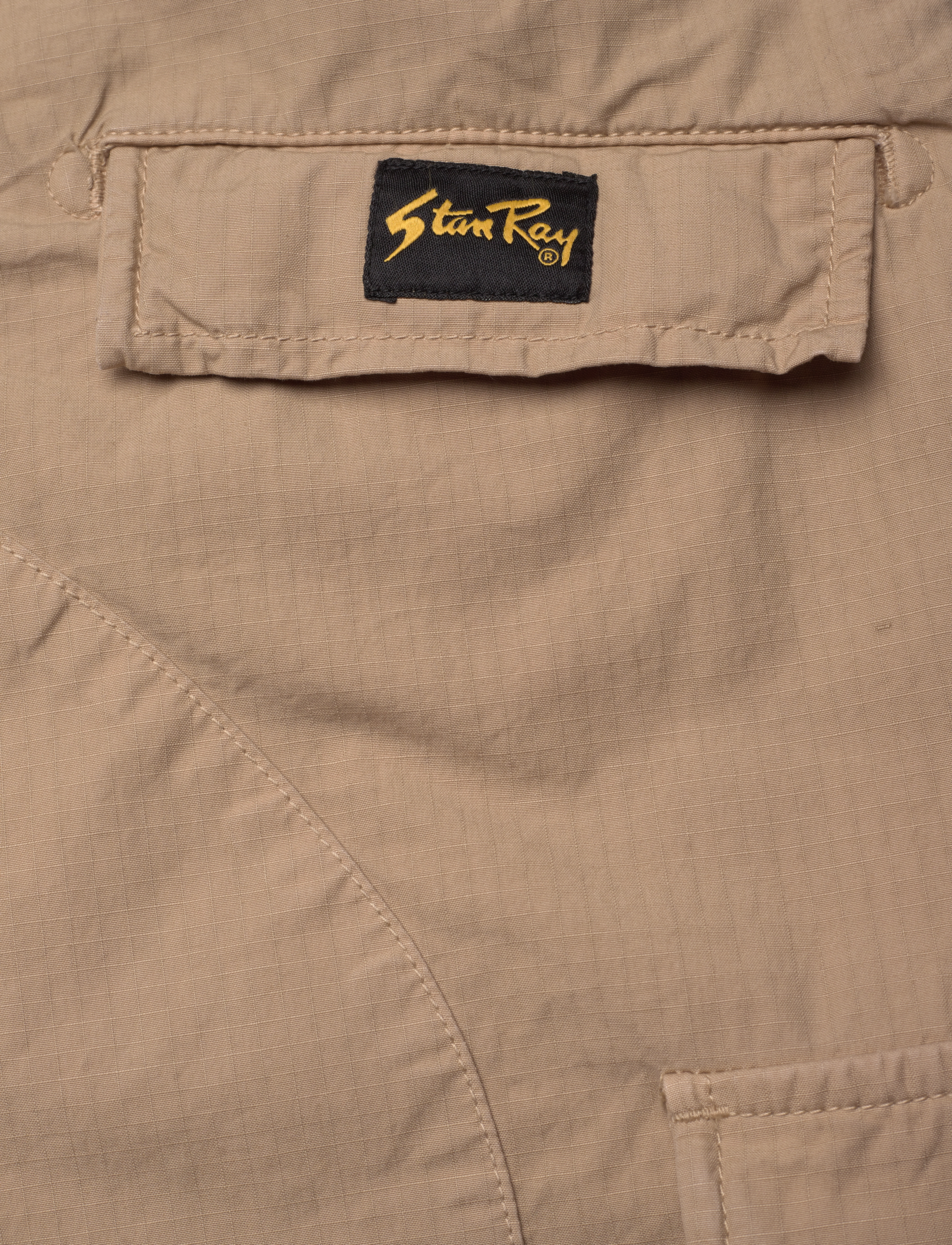 Stan Ray - CARGO SHORT - män - khaki ripstop - 4