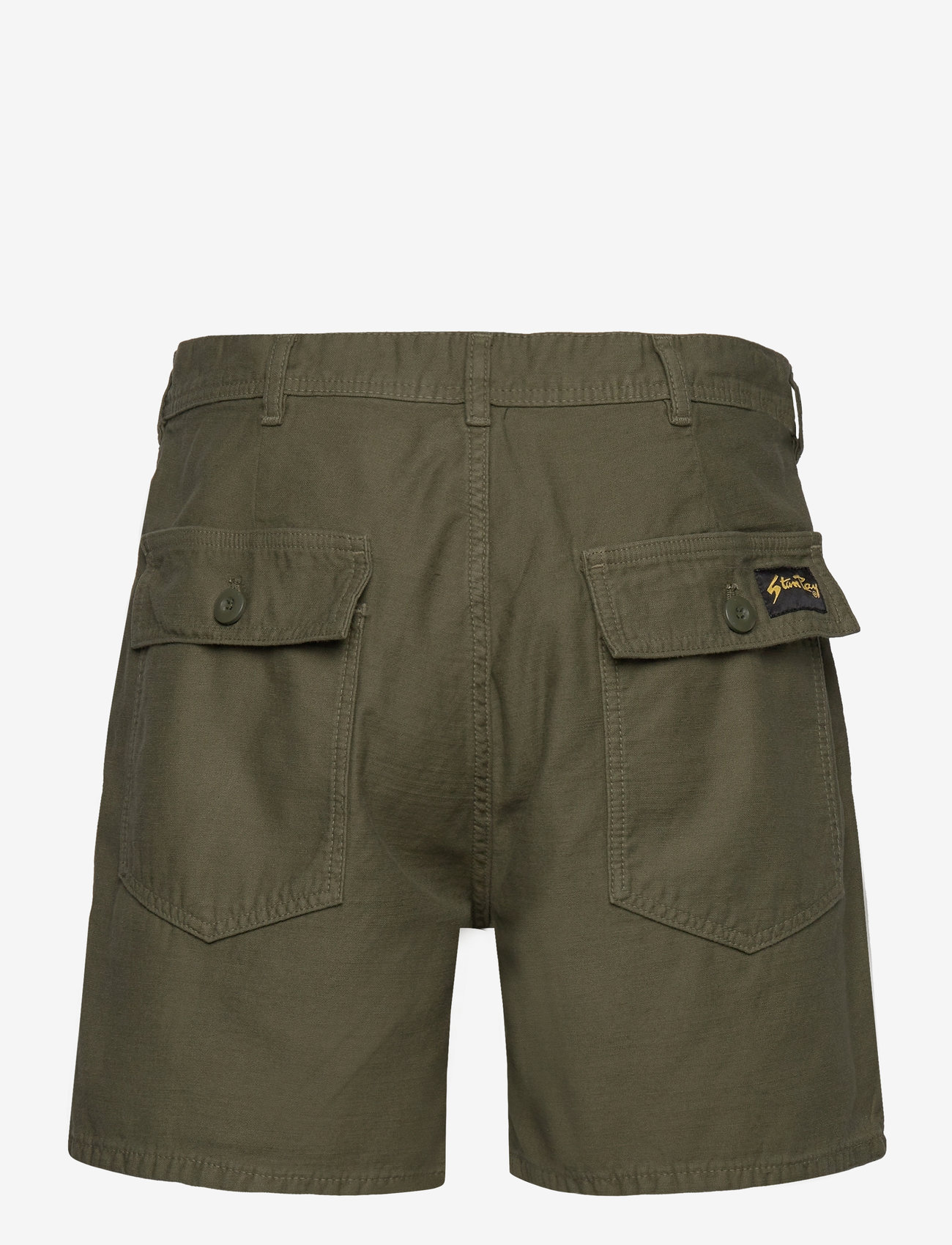 Stan Ray - FAT SHORT 6" INSEAM - casual shorts - olive sateen - 1