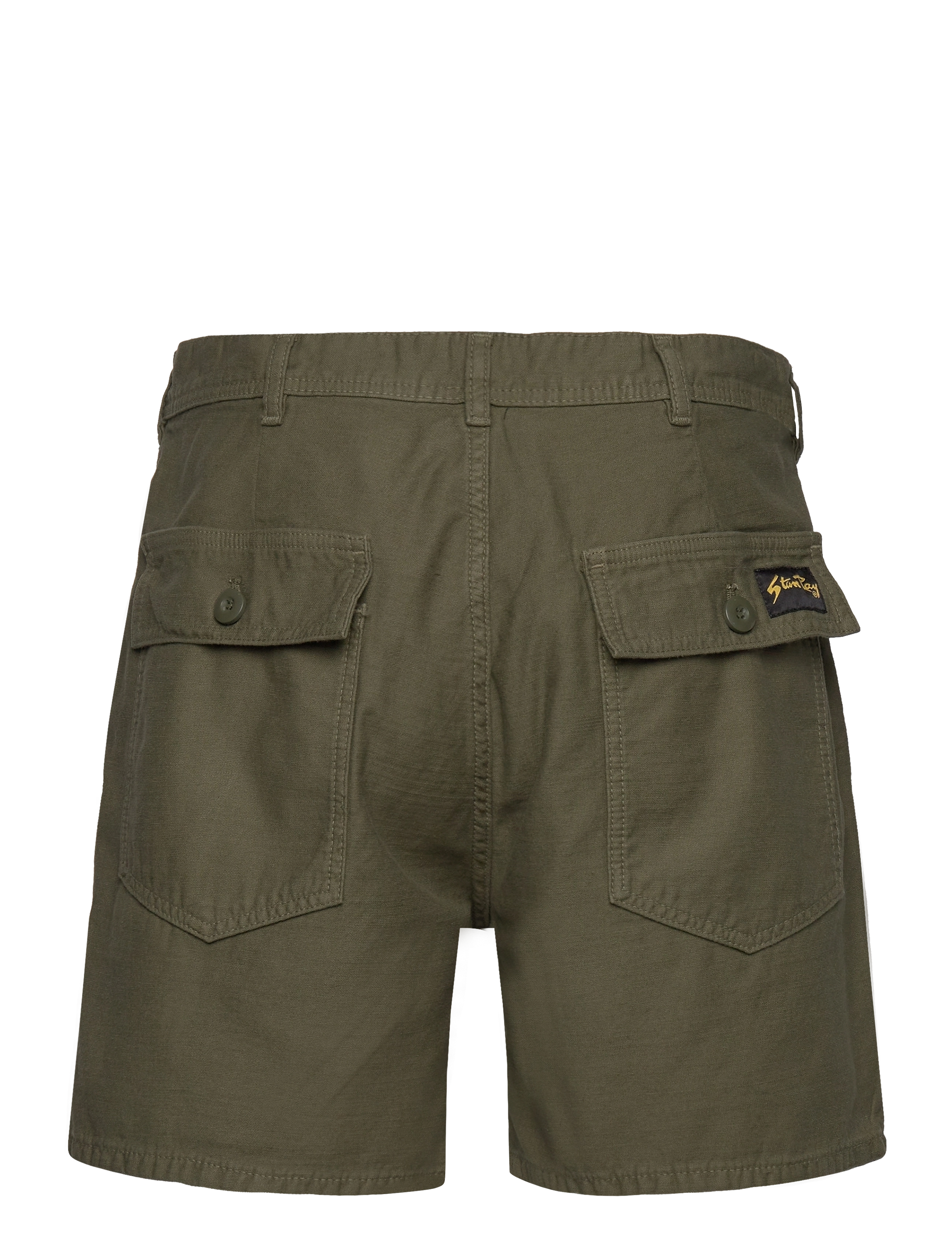 Stan Ray - FAT SHORT 6" INSEAM - olive sateen - 1