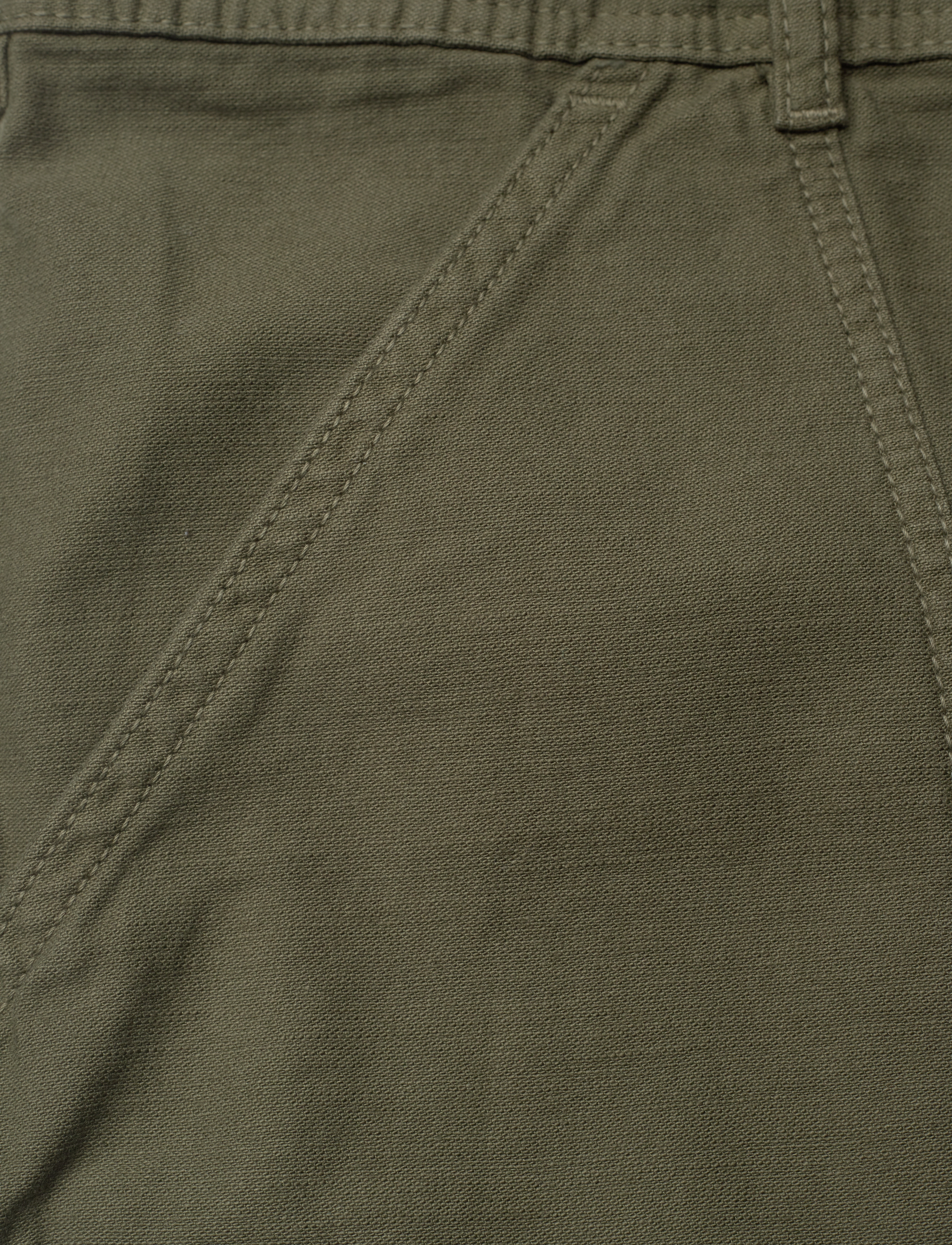 Stan Ray - FAT SHORT 6" INSEAM - olive sateen - 2