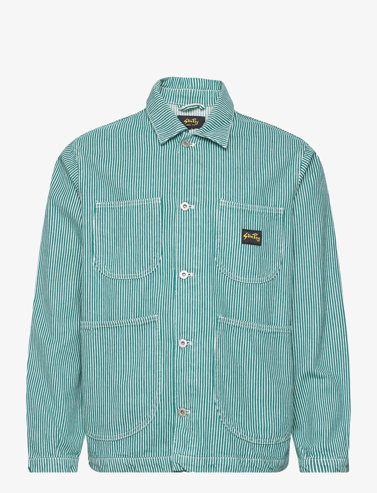 Stan Ray - COVERALL JACKET - overshirts - agave stone hickory - 0