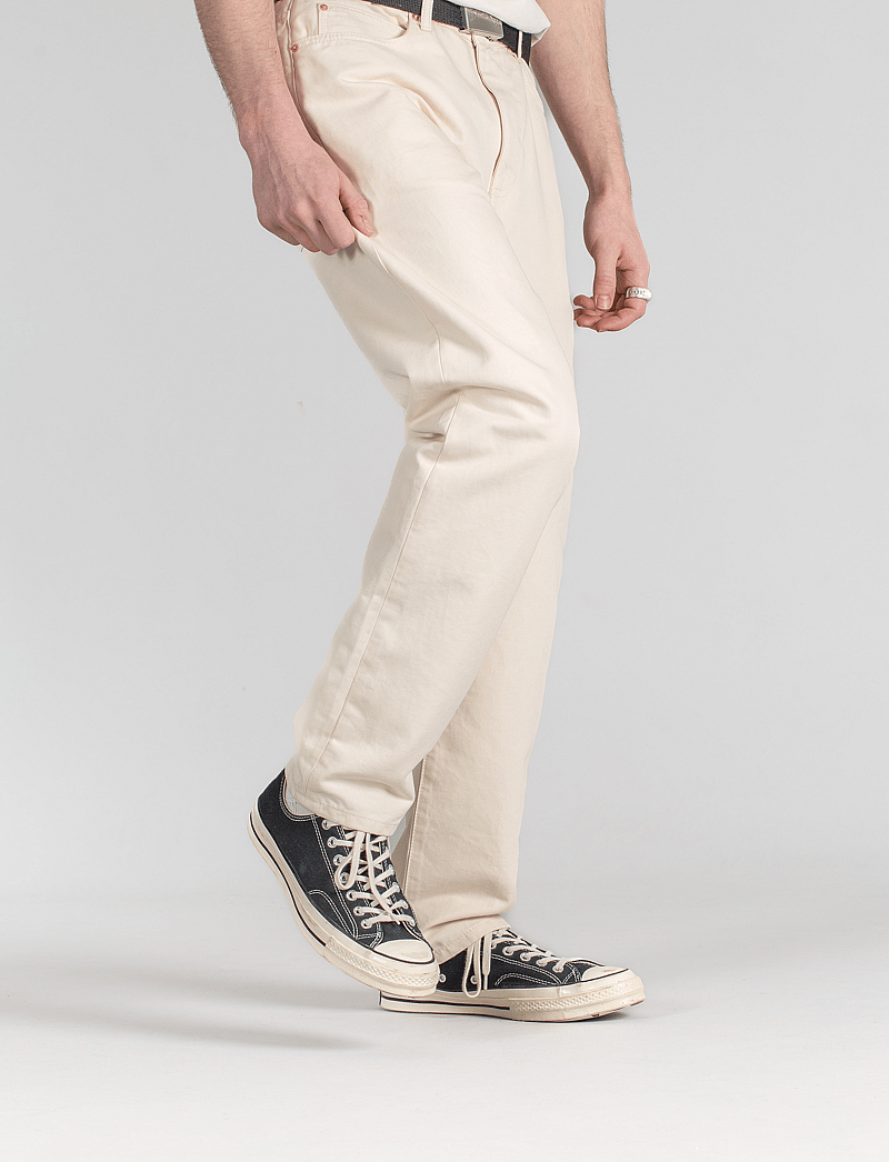 Stan Ray - STRAIGHT 5 JEAN - tavalised teksad - natural twill - 5