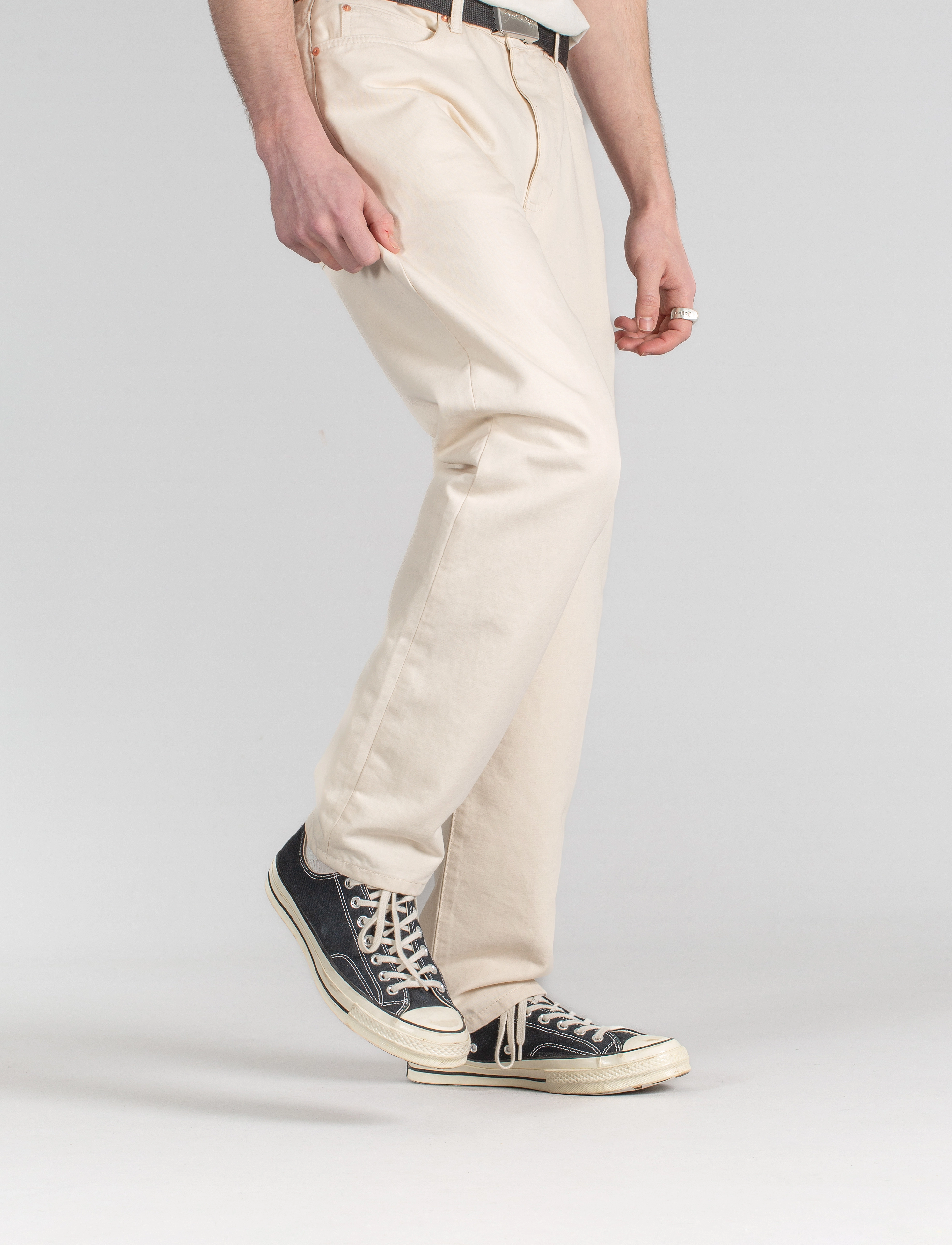 Stan Ray - STRAIGHT 5 JEAN - bukser & jeans - natural twill - 5