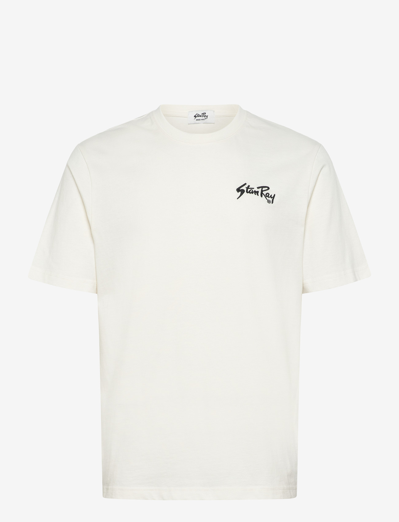 Stan Ray - EMBROIDERED TEE - WHITE - kurzärmelig - white - 0