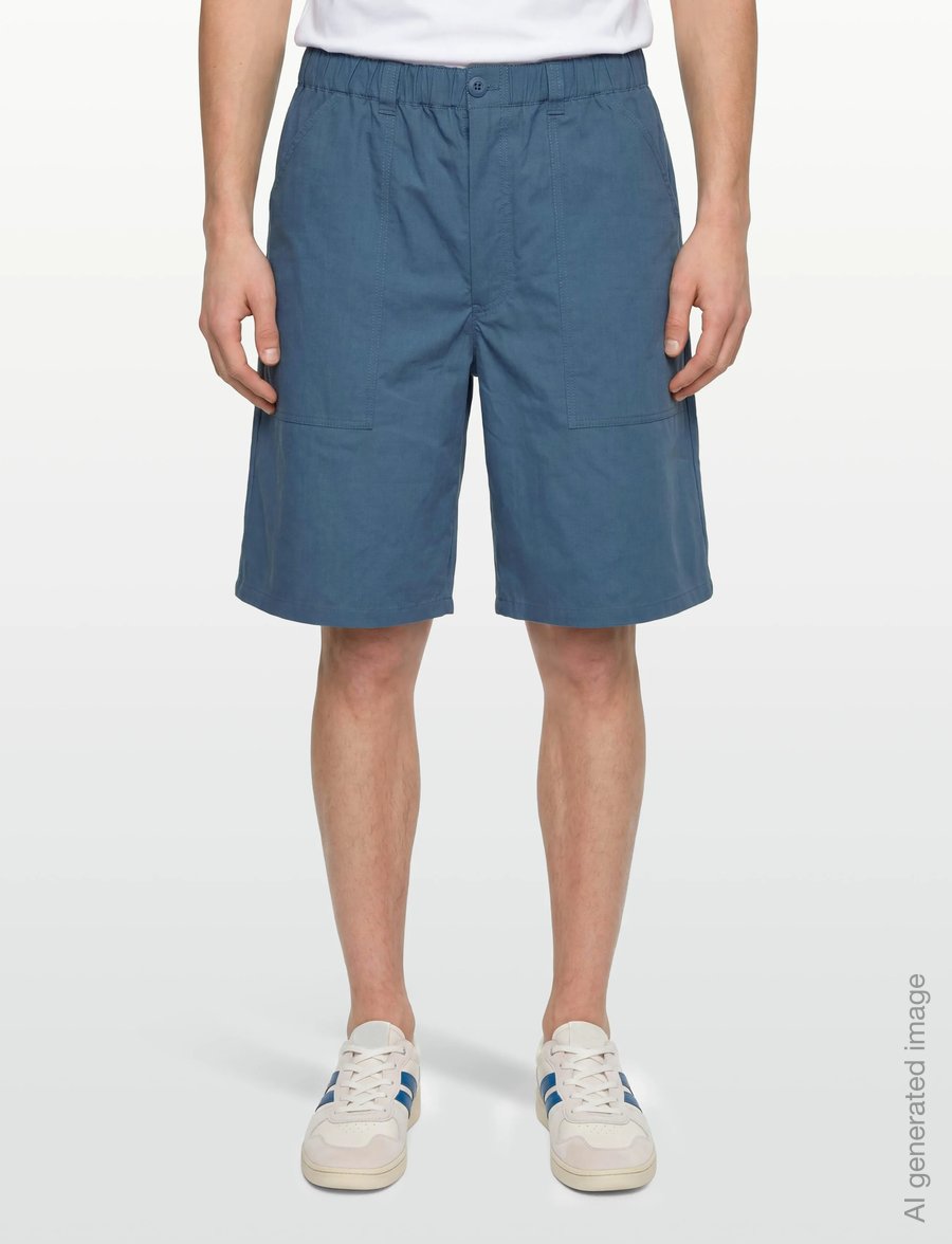 Stan Ray - JUNGLE SHORT - BLUE - freizeitshorts - blue - 3