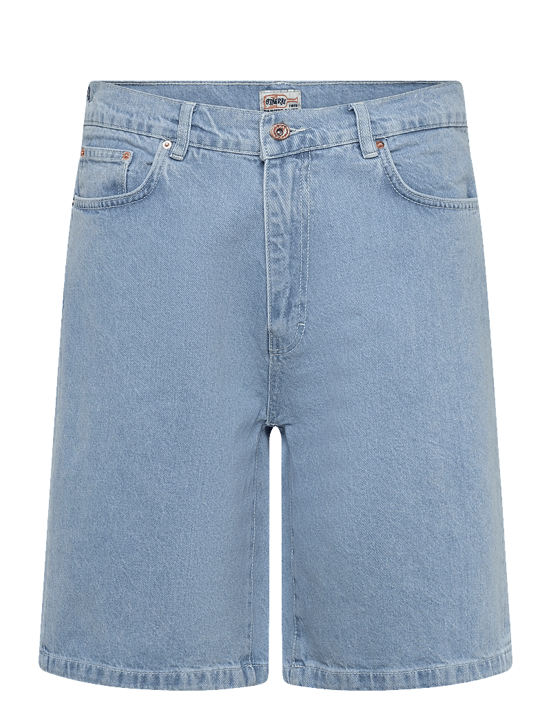 Stan Ray - WIDE 5 SHORT - ICE STONE DENIM - lühikesed teksapüksid - ice stone denim - 0