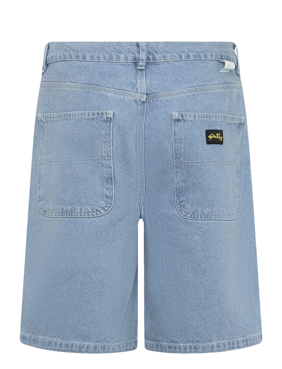 Stan Ray - WIDE 5 SHORT - ICE STONE DENIM - lühikesed teksapüksid - ice stone denim - 2
