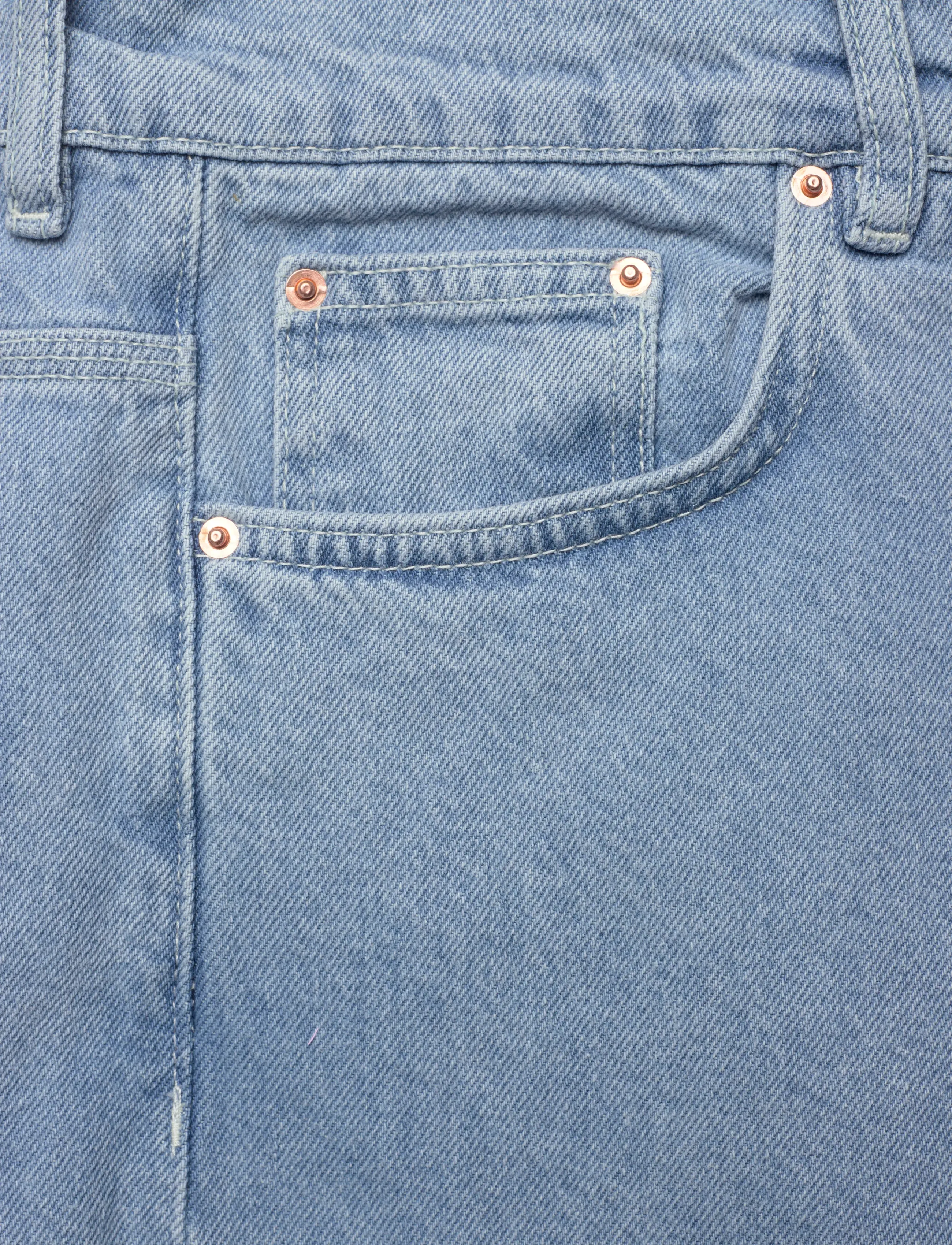 Stan Ray - WIDE 5 SHORT - ICE STONE DENIM - jorts - ice stone denim - 5
