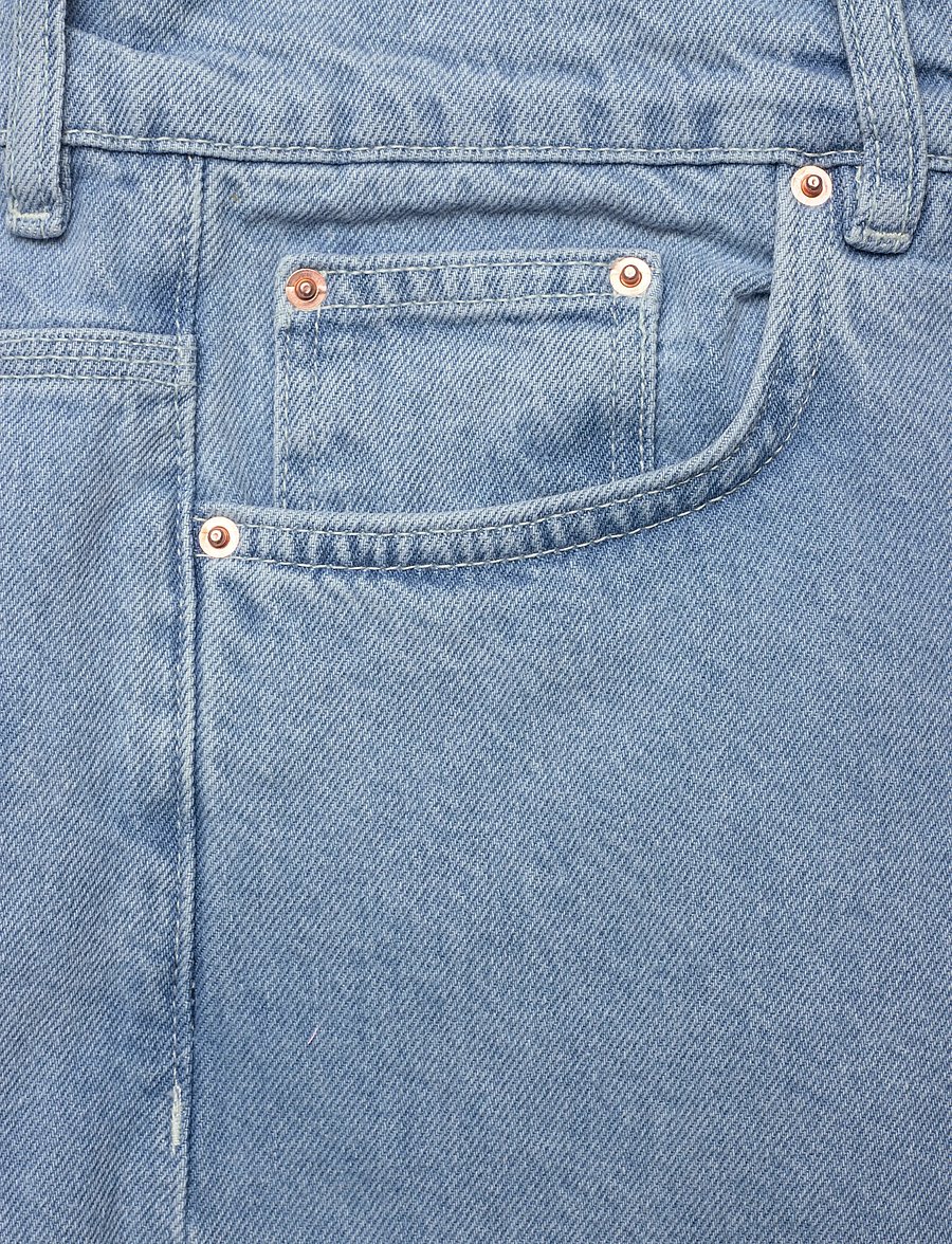 Stan Ray - WIDE 5 SHORT - ICE STONE DENIM - lühikesed teksapüksid - ice stone denim - 5