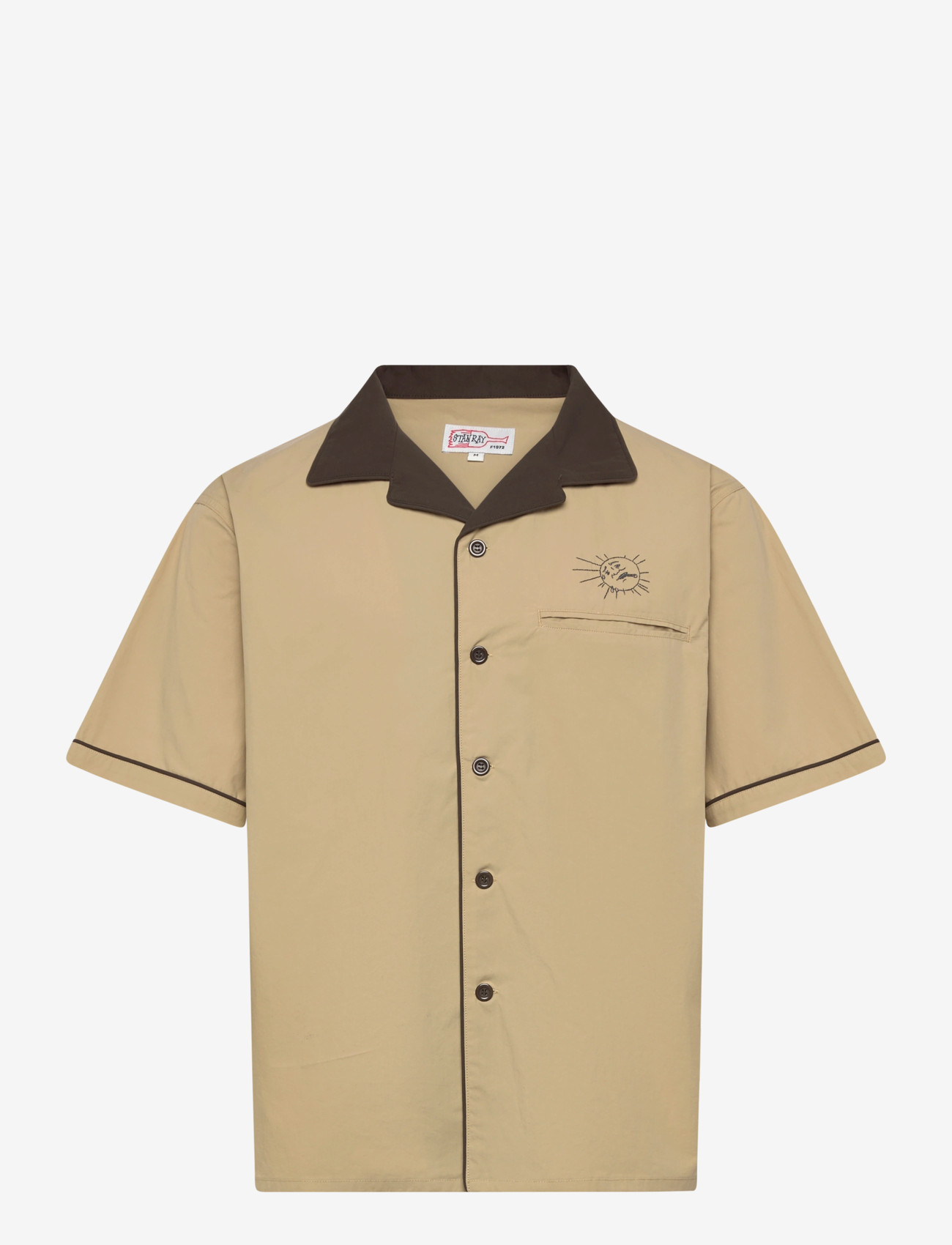 Stan Ray - SS BOWLING SHIRT - EUCALYPTUS - short-sleeved shirts - eucalyptus - 0