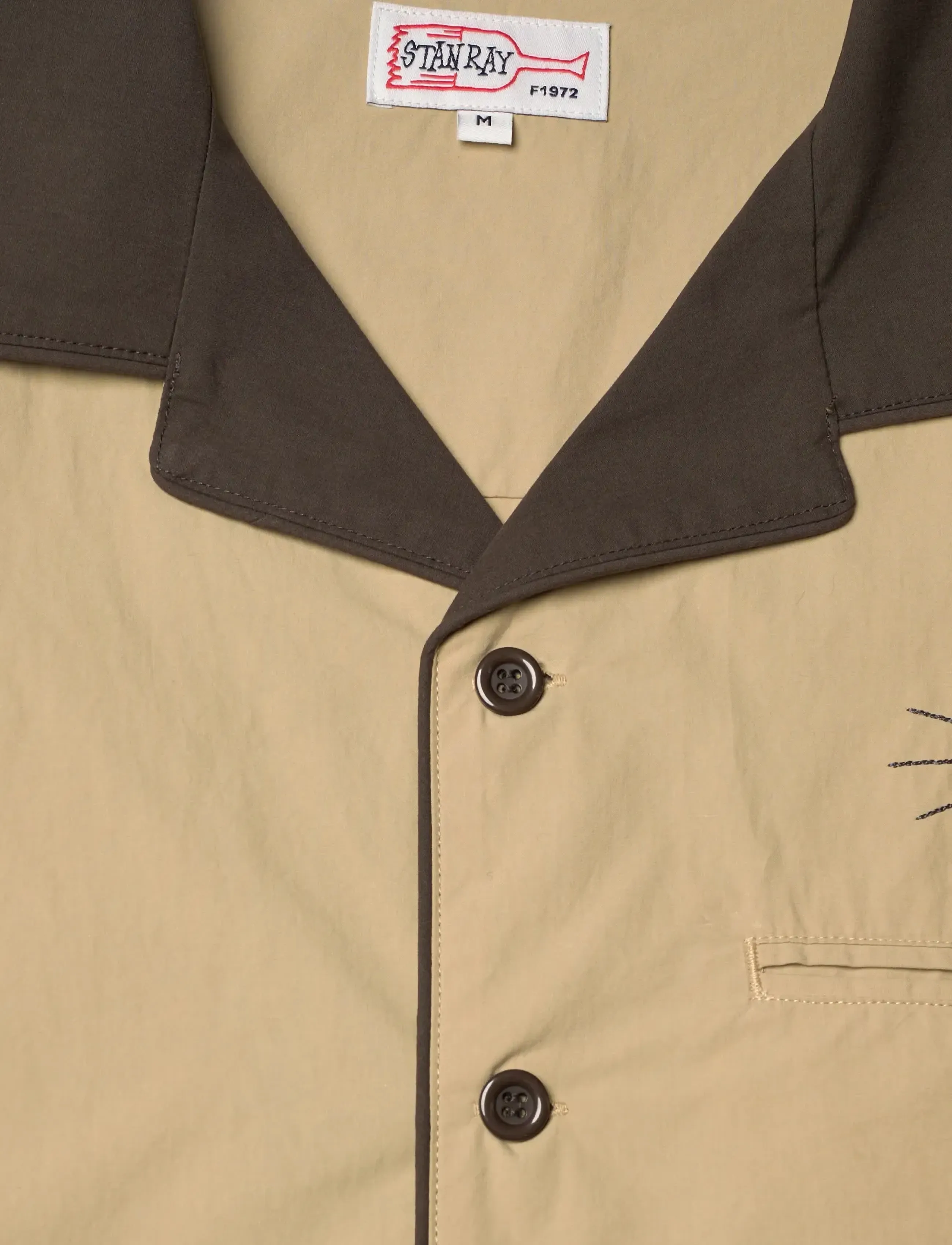 Stan Ray - SS BOWLING SHIRT - EUCALYPTUS - lühikeste varrukatega särgid - eucalyptus - 2