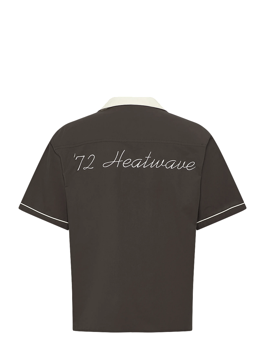 Stan Ray - SS BOWLING SHIRT - RAVEN BLACK - kurzarmhemden - raven black - 1
