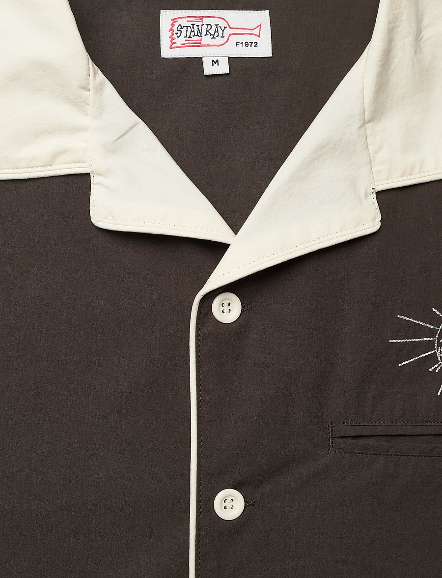 Stan Ray - SS BOWLING SHIRT - RAVEN BLACK - kurzarmhemden - raven black - 2