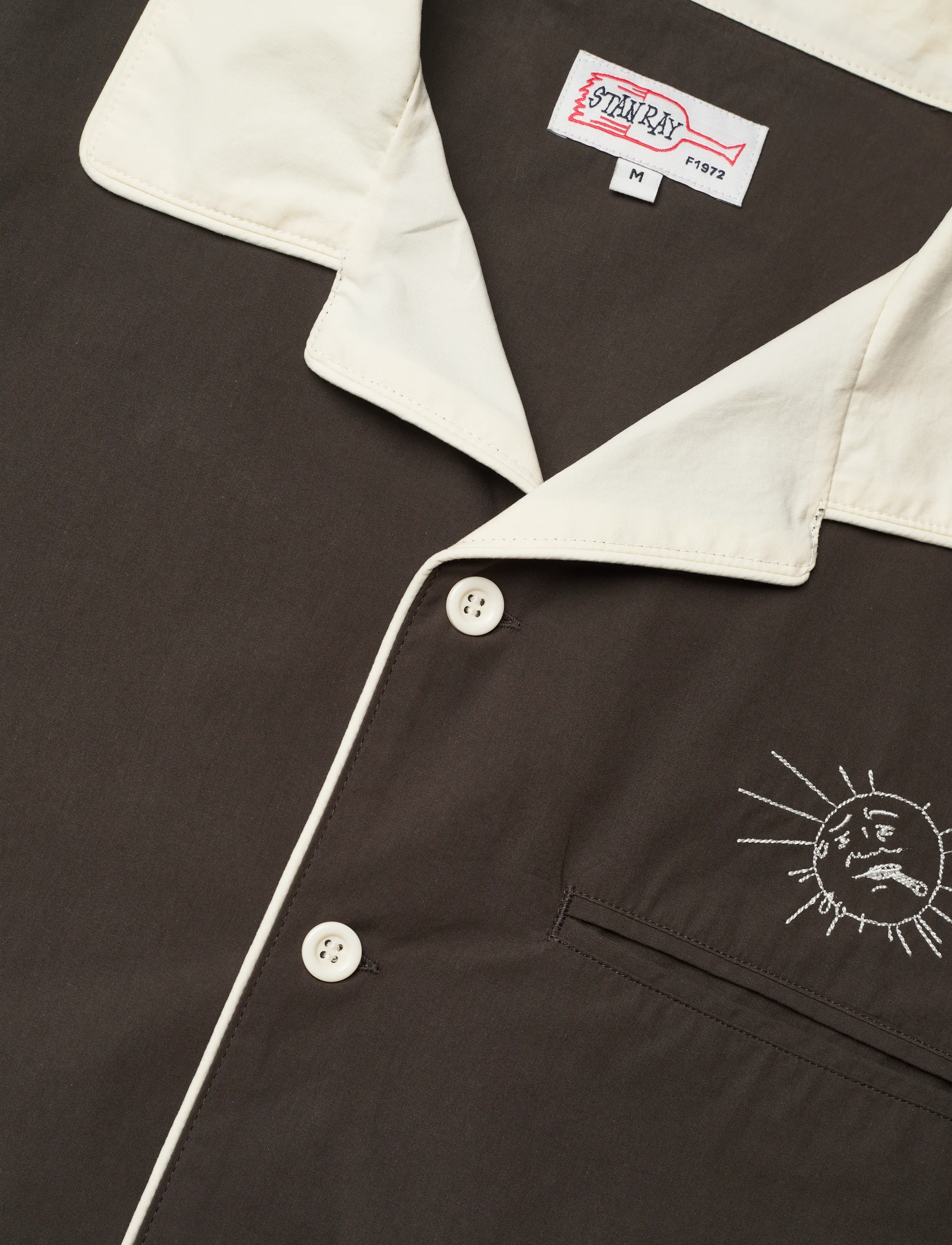 Stan Ray - SS BOWLING SHIRT - RAVEN BLACK - kortärmade skjortor - raven black - 3