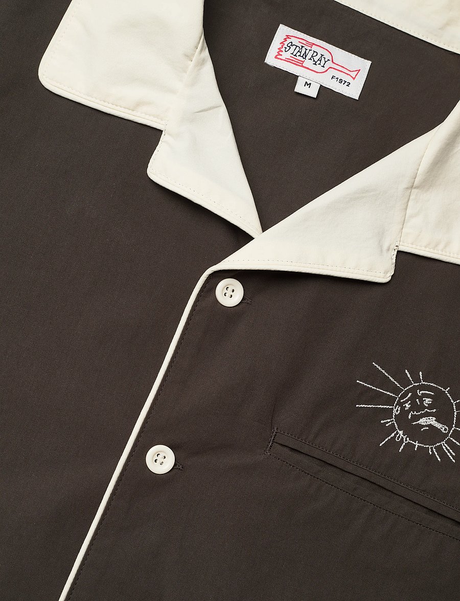 Stan Ray - SS BOWLING SHIRT - RAVEN BLACK - kurzarmhemden - raven black - 3